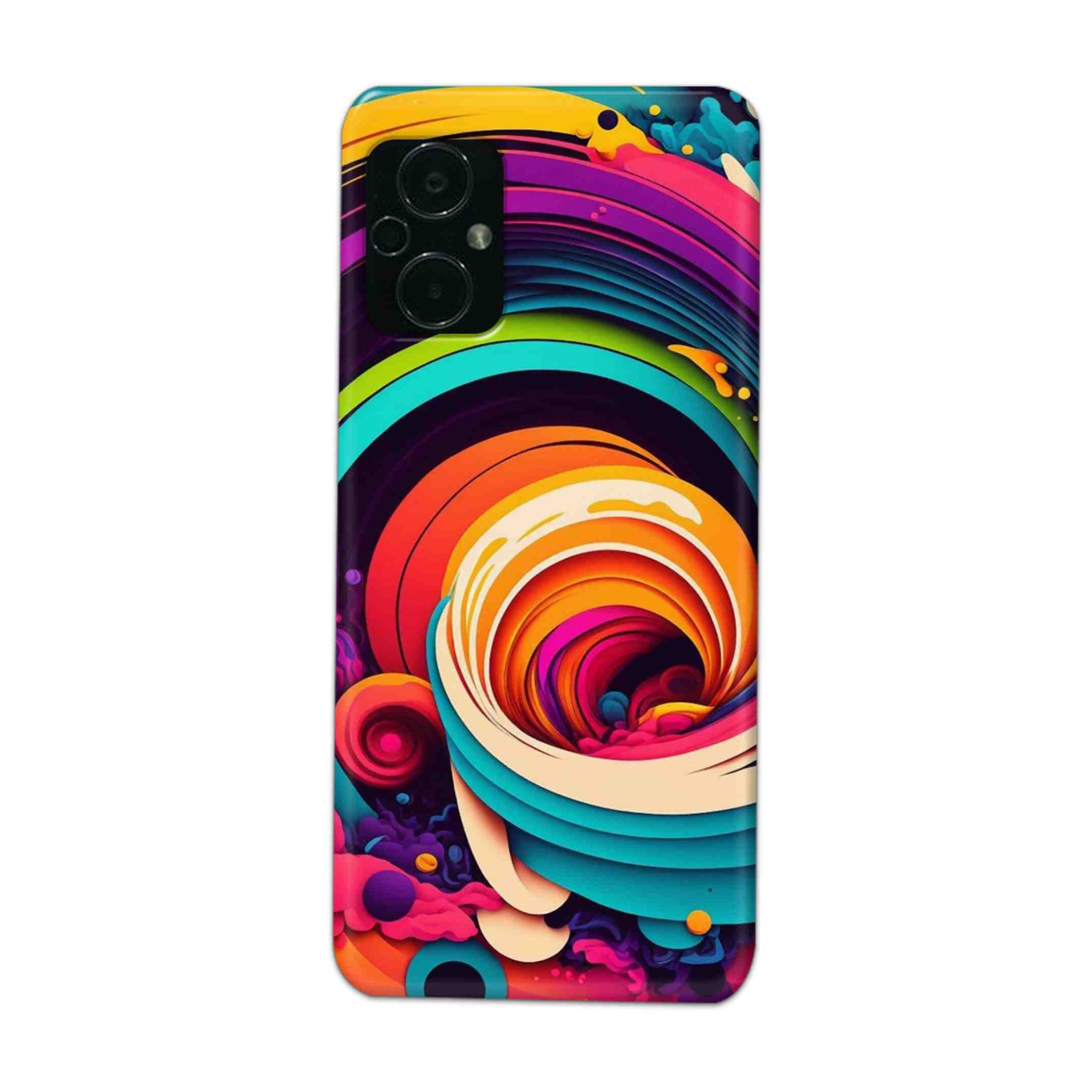 Buy Colour Circle Hard Back Mobile Phone Case/Cover For Poco M5 Online
