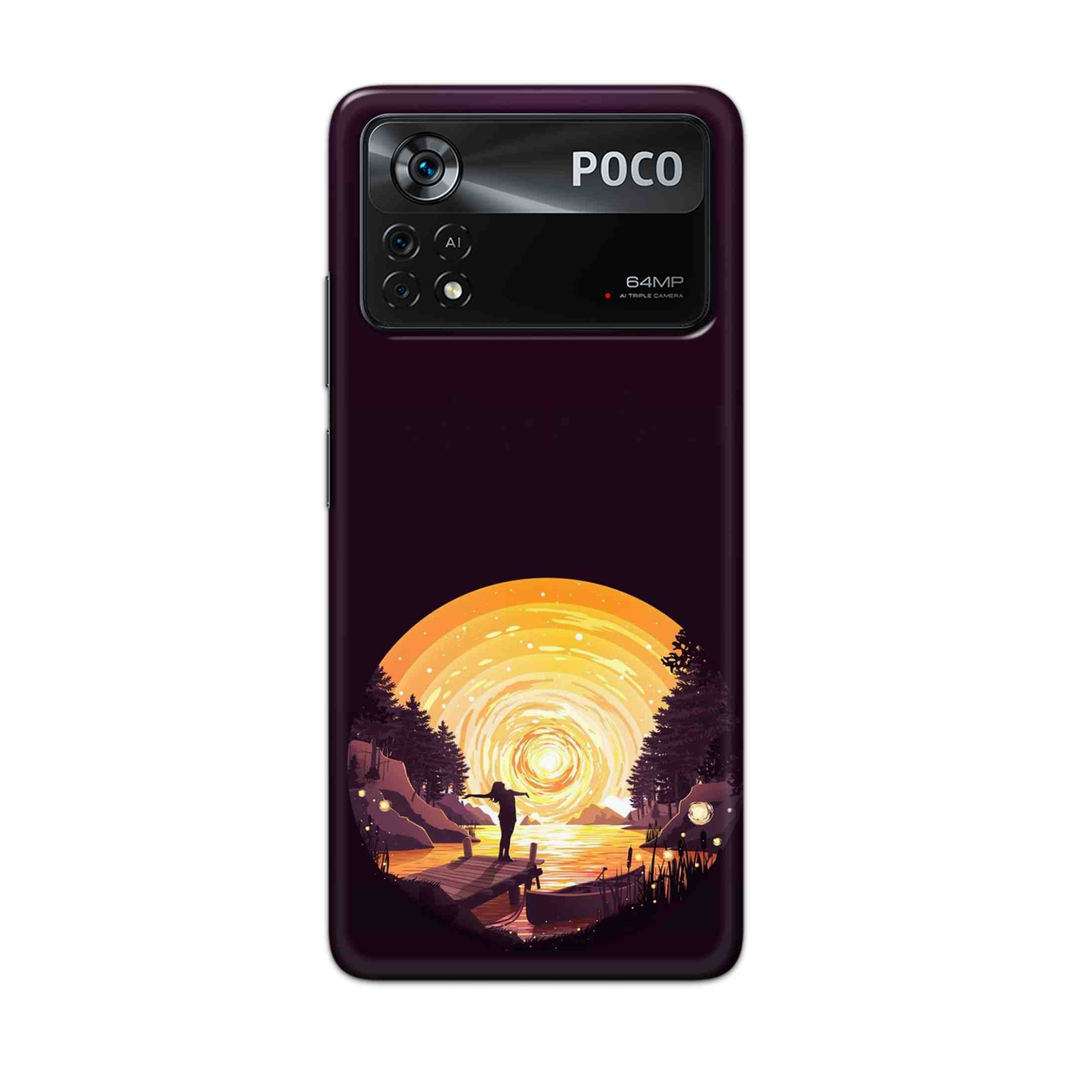 Buy Night Sunrise Hard Back Mobile Phone Case Cover For Poco X4 Pro 5G Online