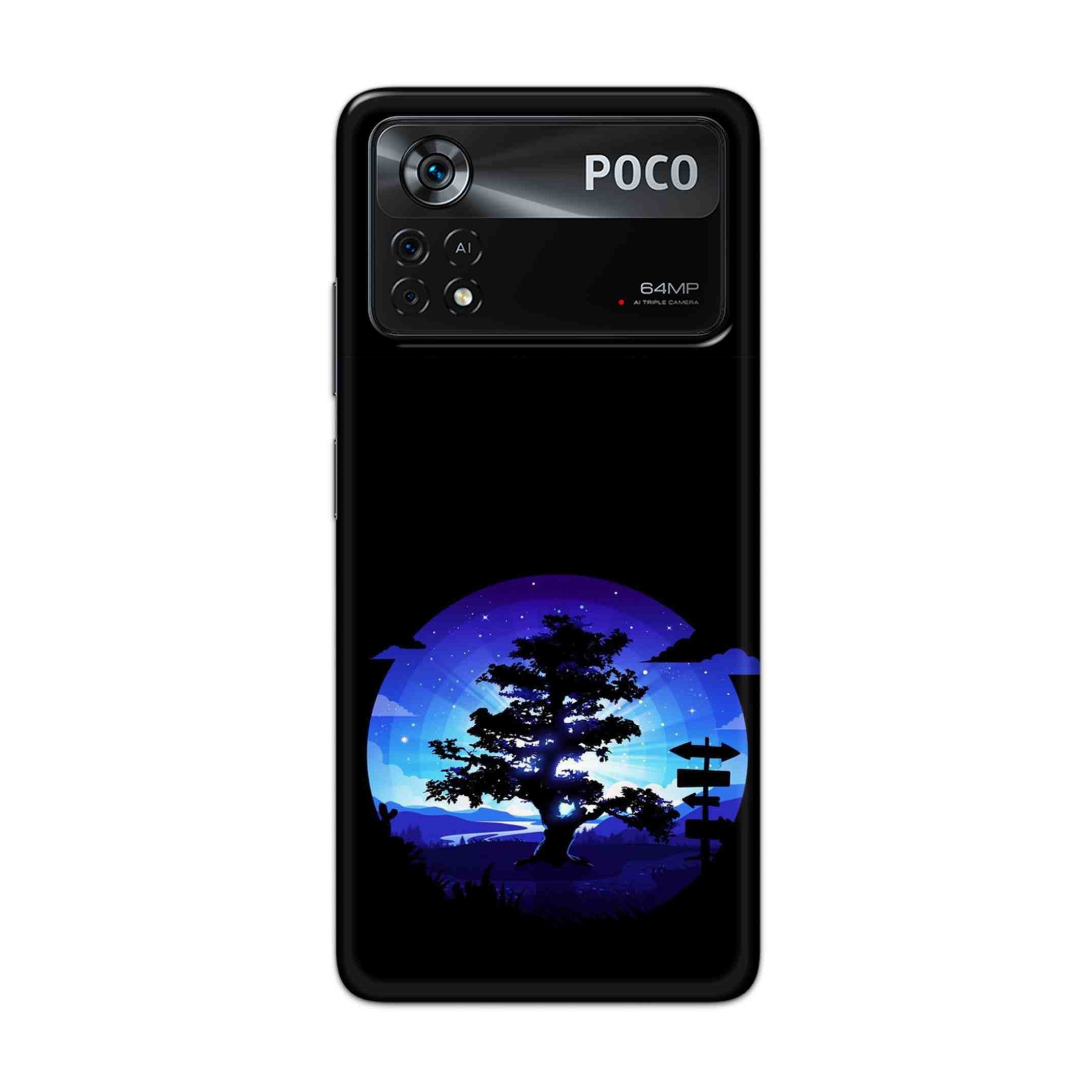 Buy Night Tree Hard Back Mobile Phone Case Cover For Poco X4 Pro 5G Online