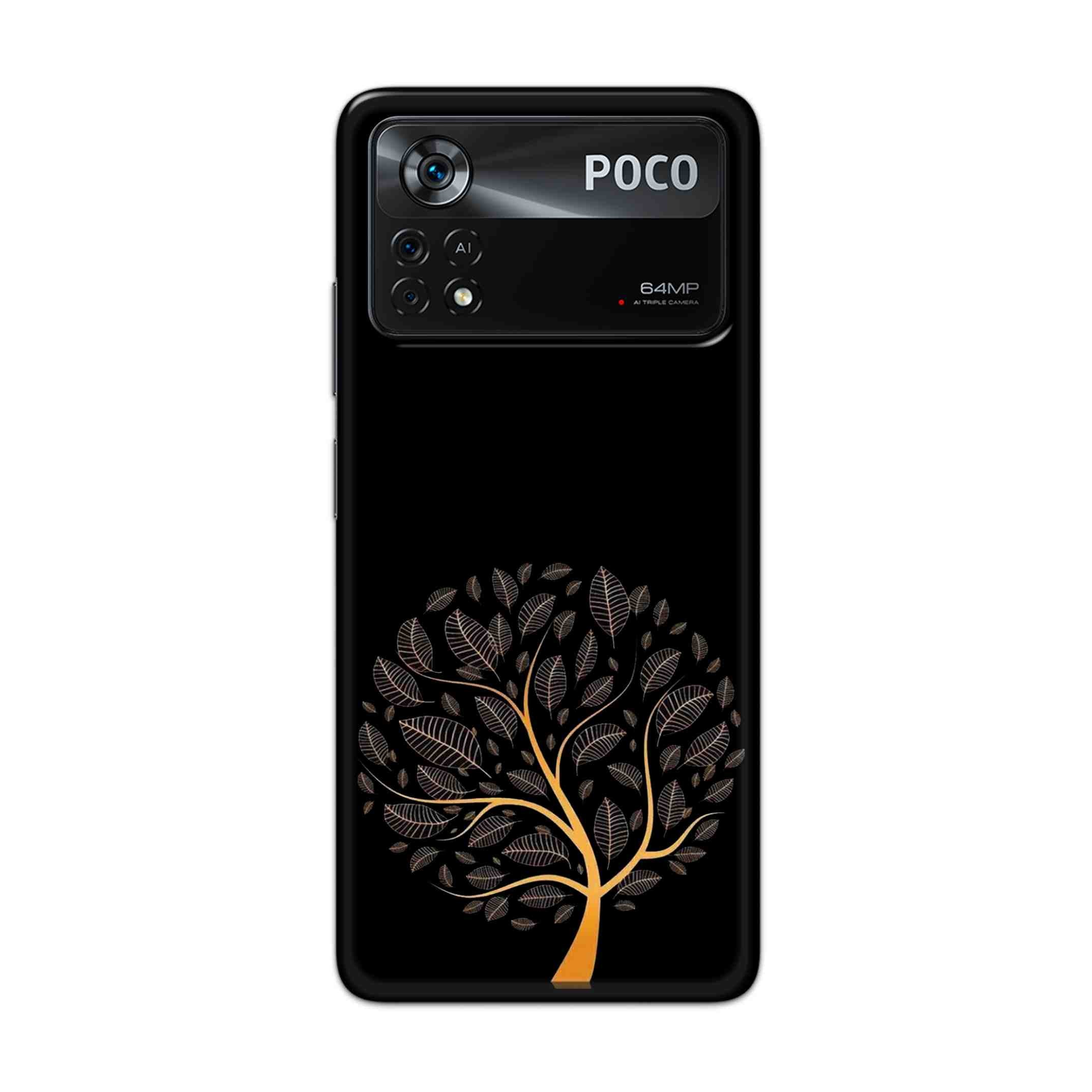 Buy Golden Tree Hard Back Mobile Phone Case Cover For Poco X4 Pro 5G Online