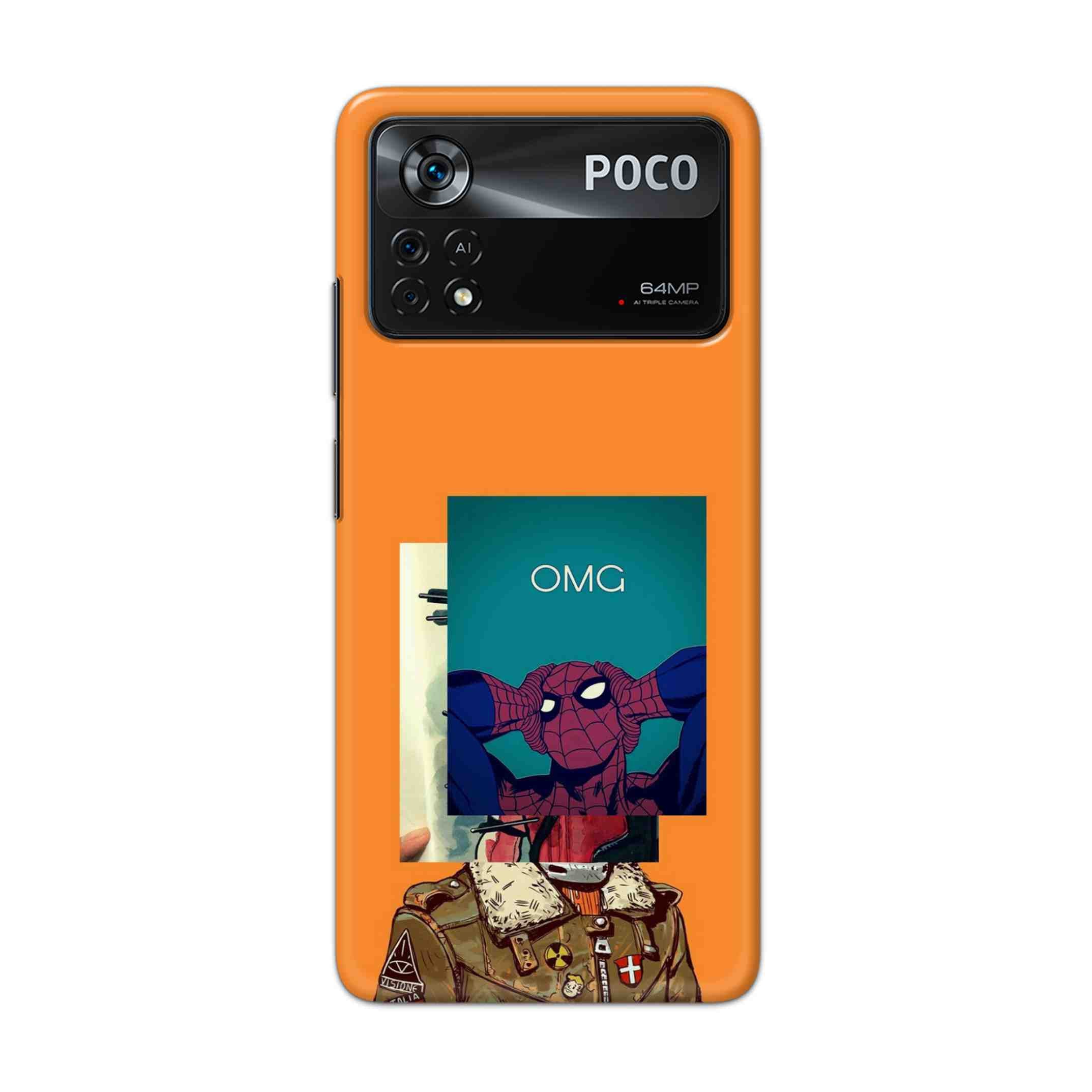 Buy Omg Spiderman Hard Back Mobile Phone Case Cover For Poco X4 Pro 5G Online