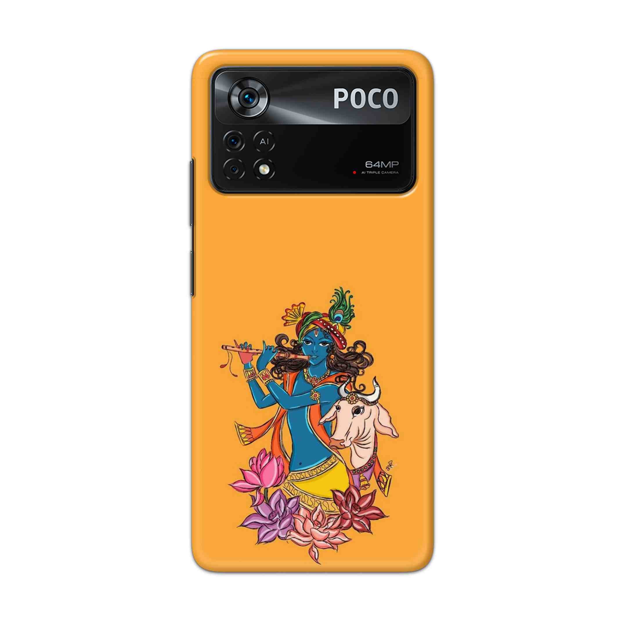 Buy Radhe Krishna Hard Back Mobile Phone Case Cover For Poco X4 Pro 5G Online