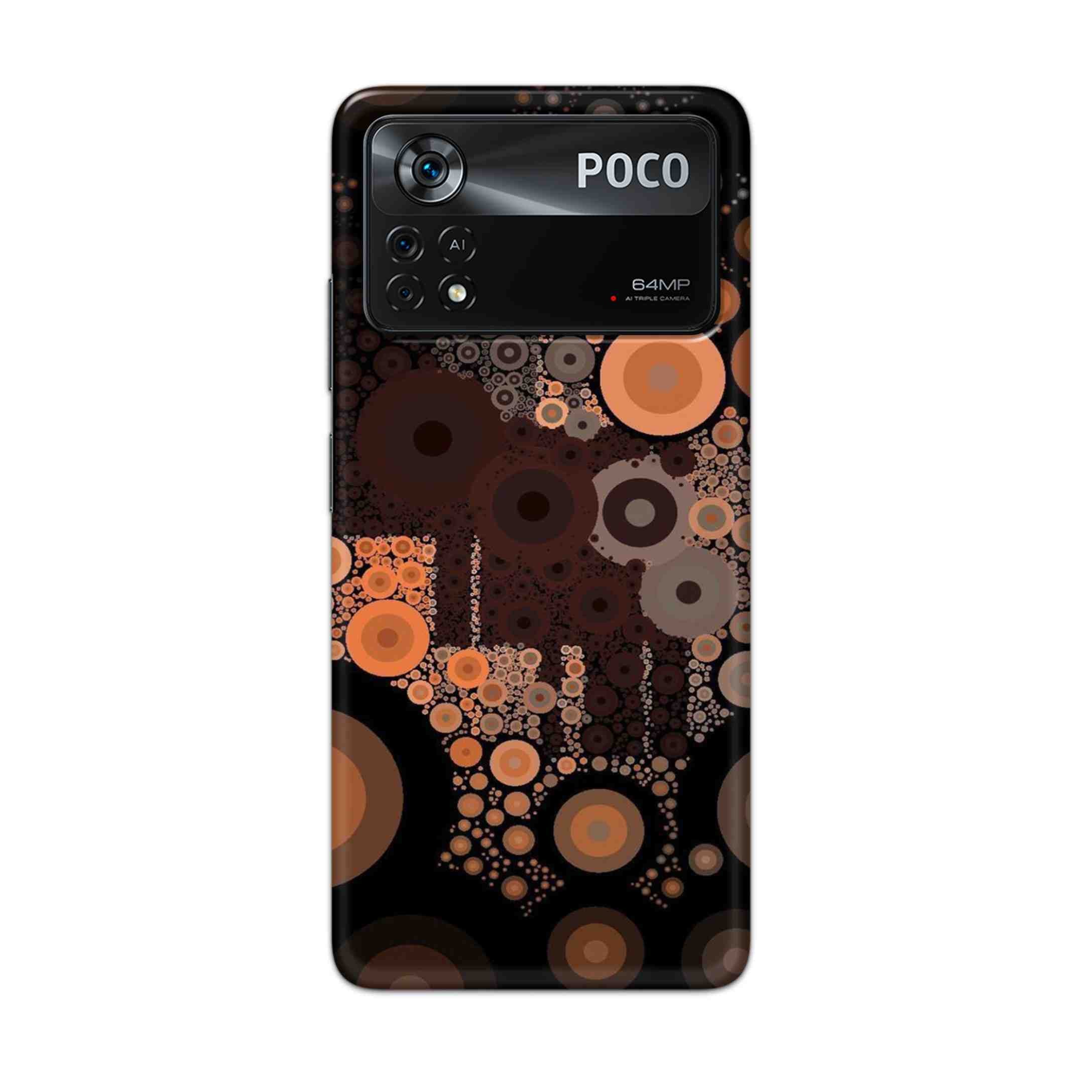 Buy Golden Circle Hard Back Mobile Phone Case Cover For Poco X4 Pro 5G Online