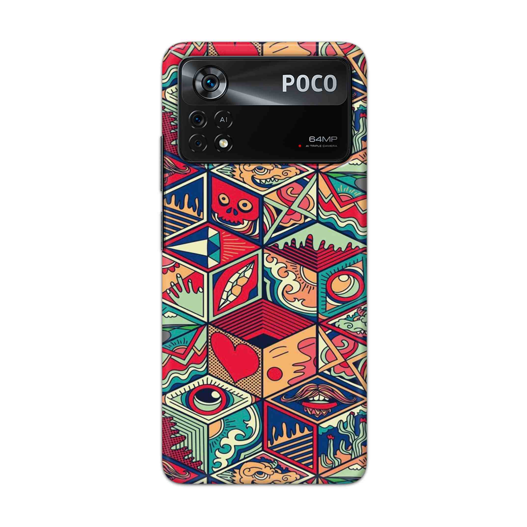 Buy Face Mandala Hard Back Mobile Phone Case Cover For Poco X4 Pro 5G Online