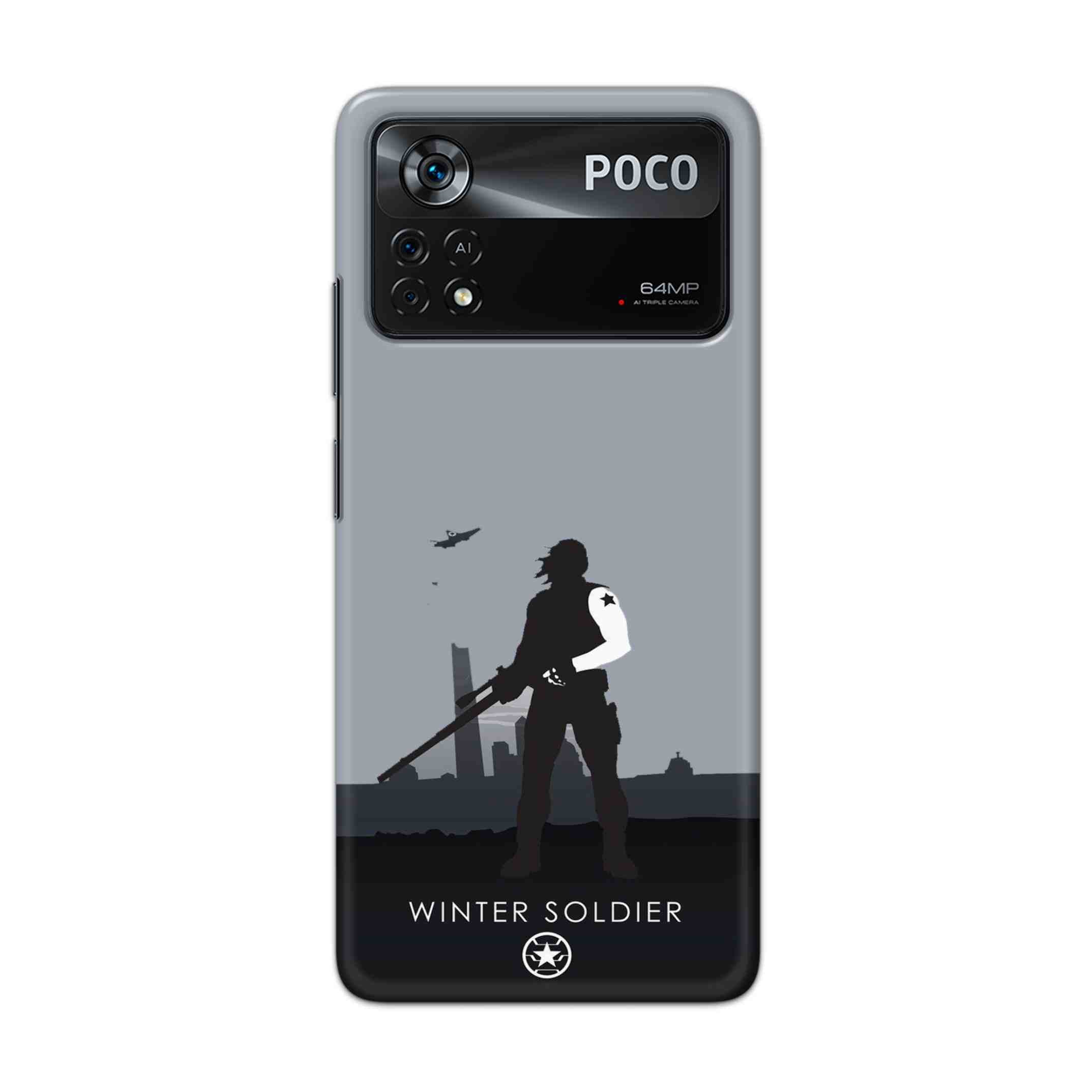 Buy Winter Soldier Hard Back Mobile Phone Case Cover For Poco X4 Pro 5G Online