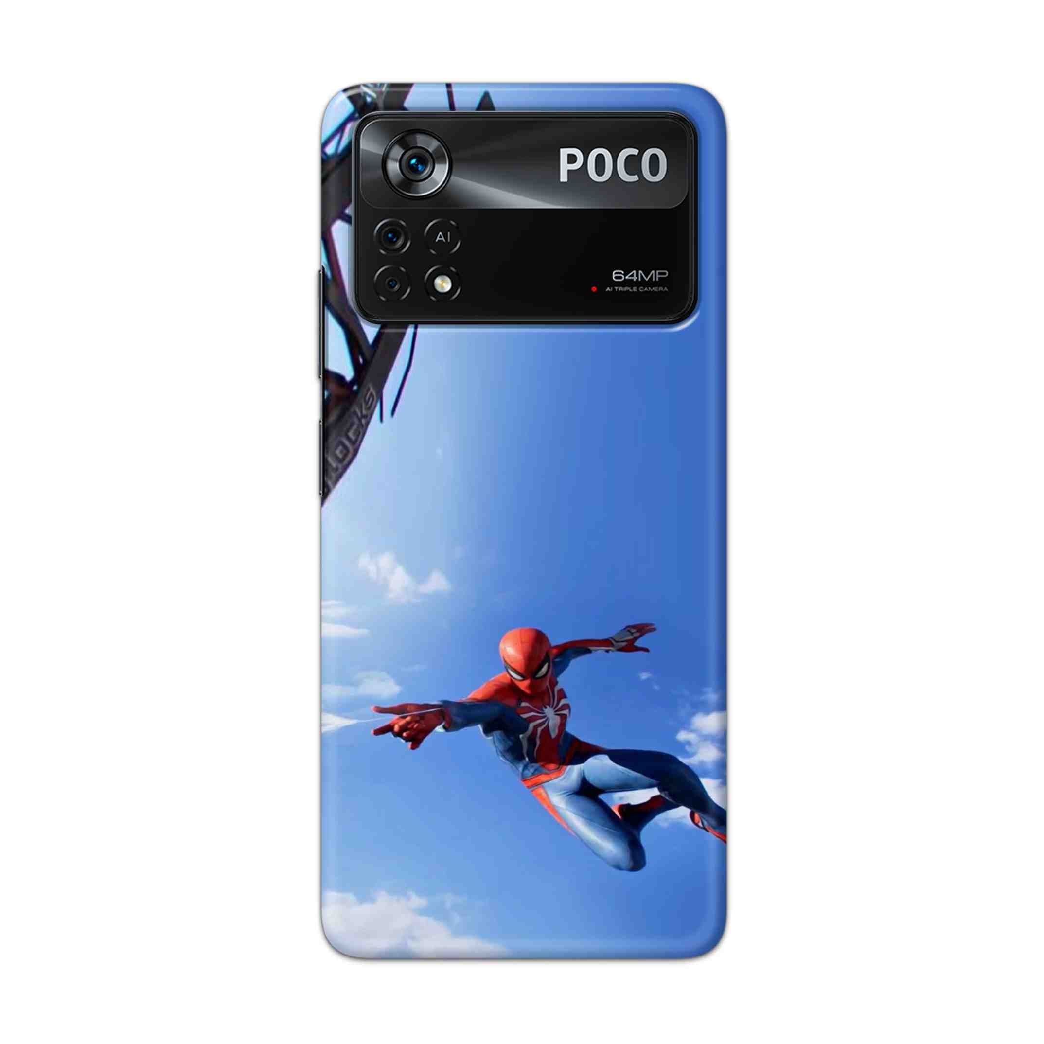 Buy Marvel Studio Spiderman Hard Back Mobile Phone Case Cover For Poco X4 Pro 5G Online