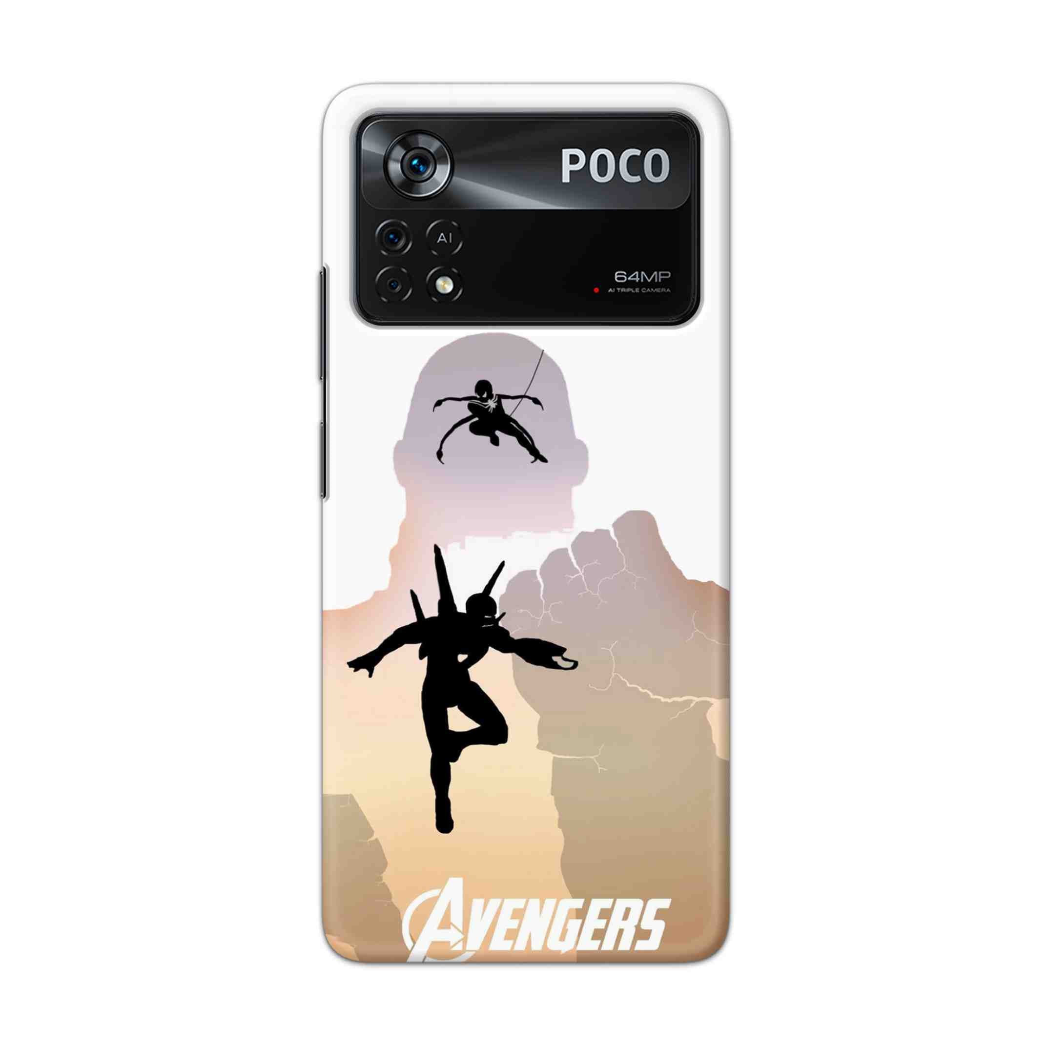 Buy Iron Man Vs Spiderman Hard Back Mobile Phone Case Cover For Poco X4 Pro 5G Online