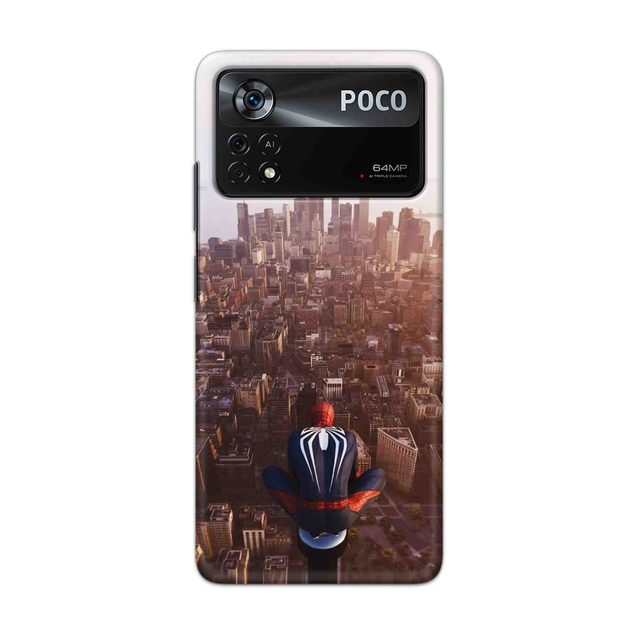 Buy City Of Spiderman Hard Back Mobile Phone Case Cover For Poco X4 Pro 5G Online