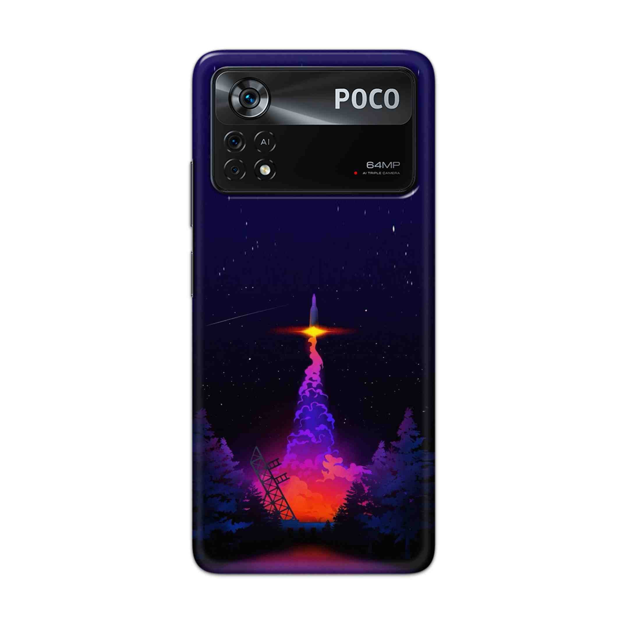 Buy Rocket Launching Hard Back Mobile Phone Case Cover For Poco X4 Pro 5G Online