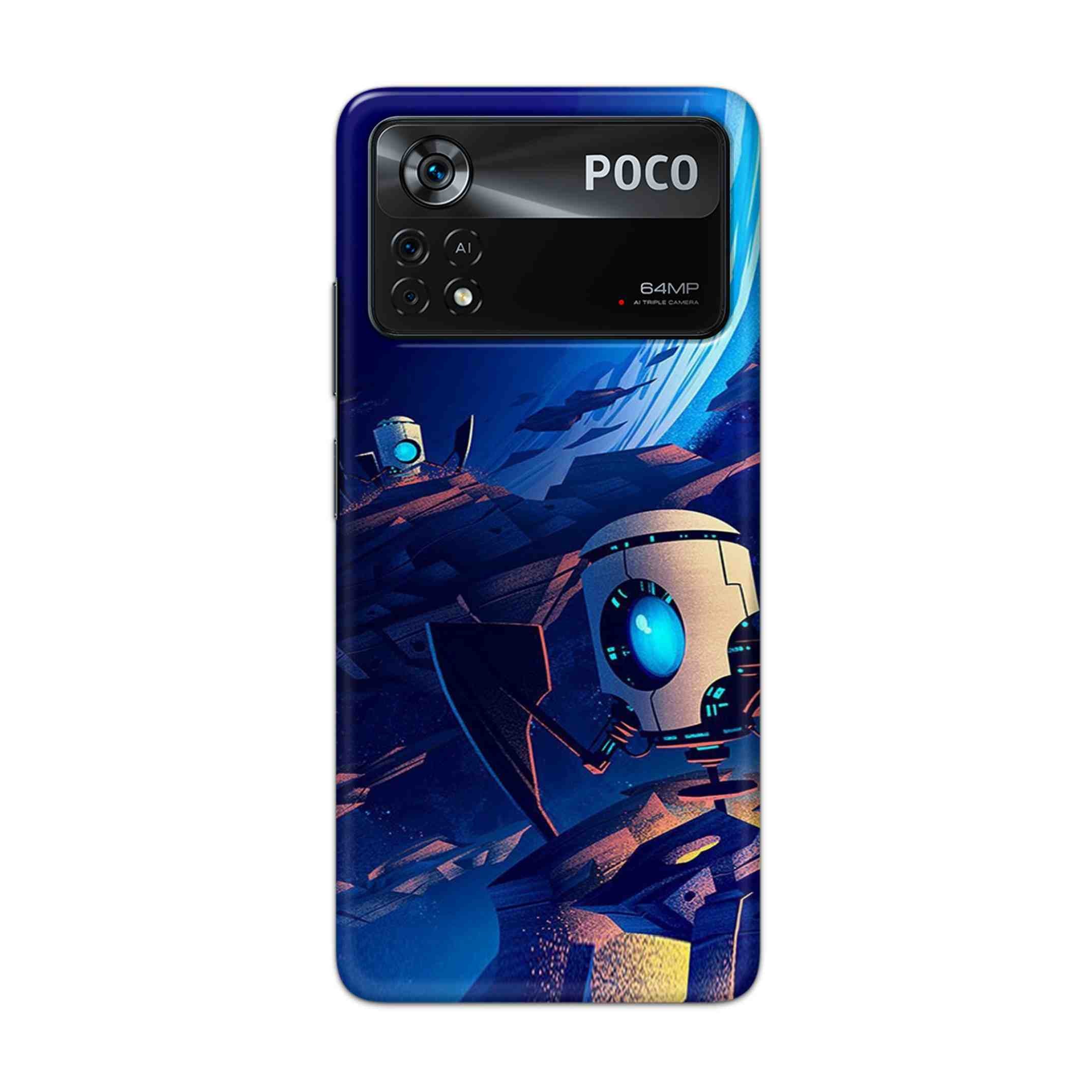 Buy Spaceship Robot Hard Back Mobile Phone Case Cover For Poco X4 Pro 5G Online