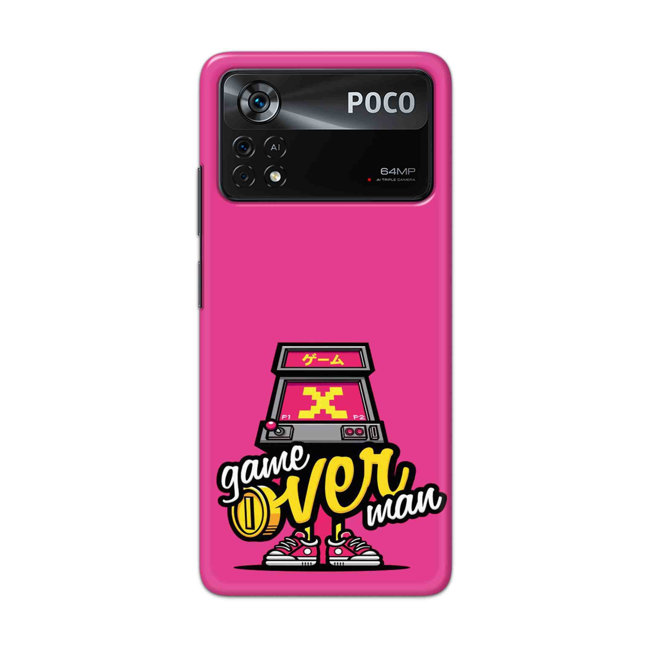 Buy Game Over Man Hard Back Mobile Phone Case Cover For Poco X4 Pro 5G Online