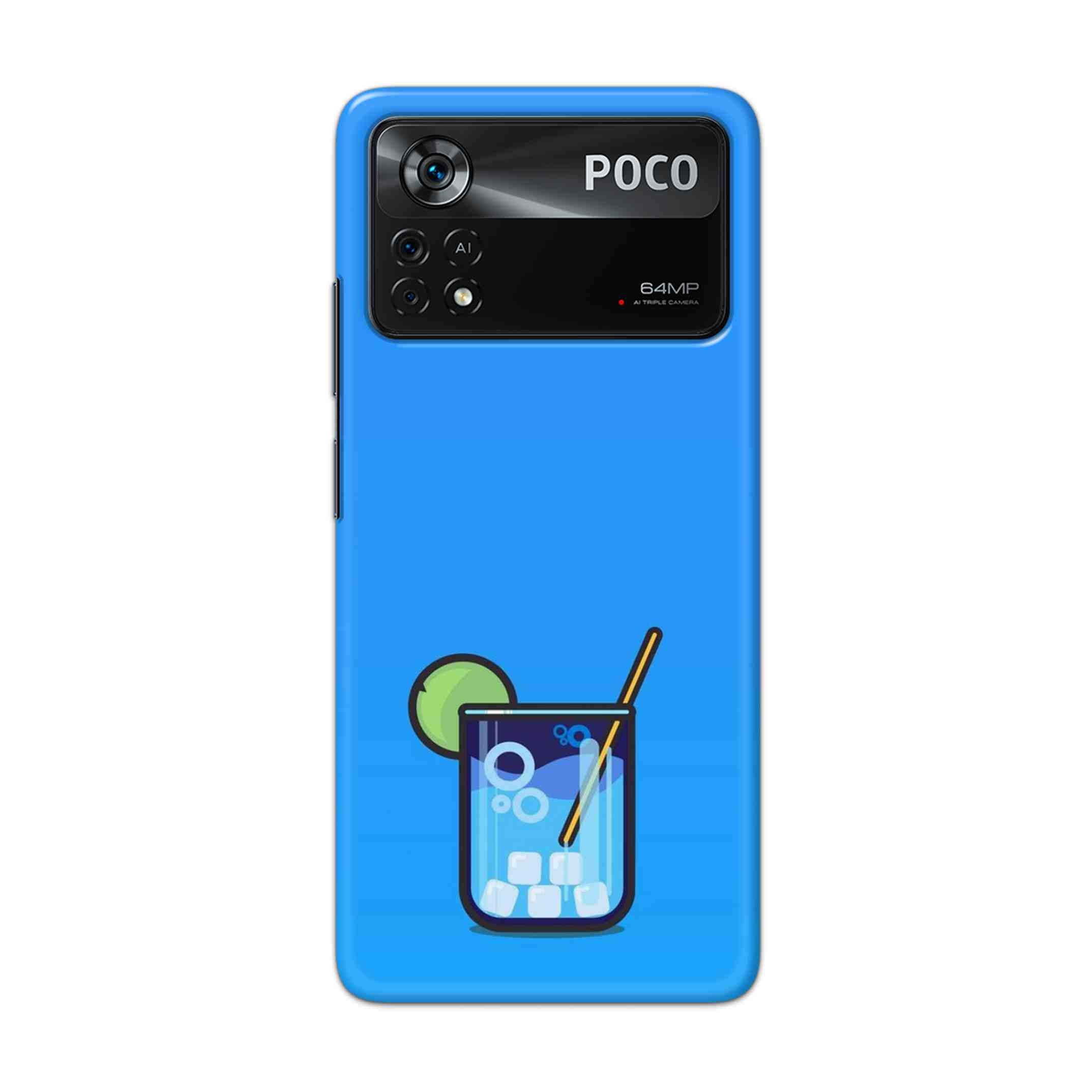 Buy Cup Ice Cube Hard Back Mobile Phone Case Cover For Poco X4 Pro 5G Online