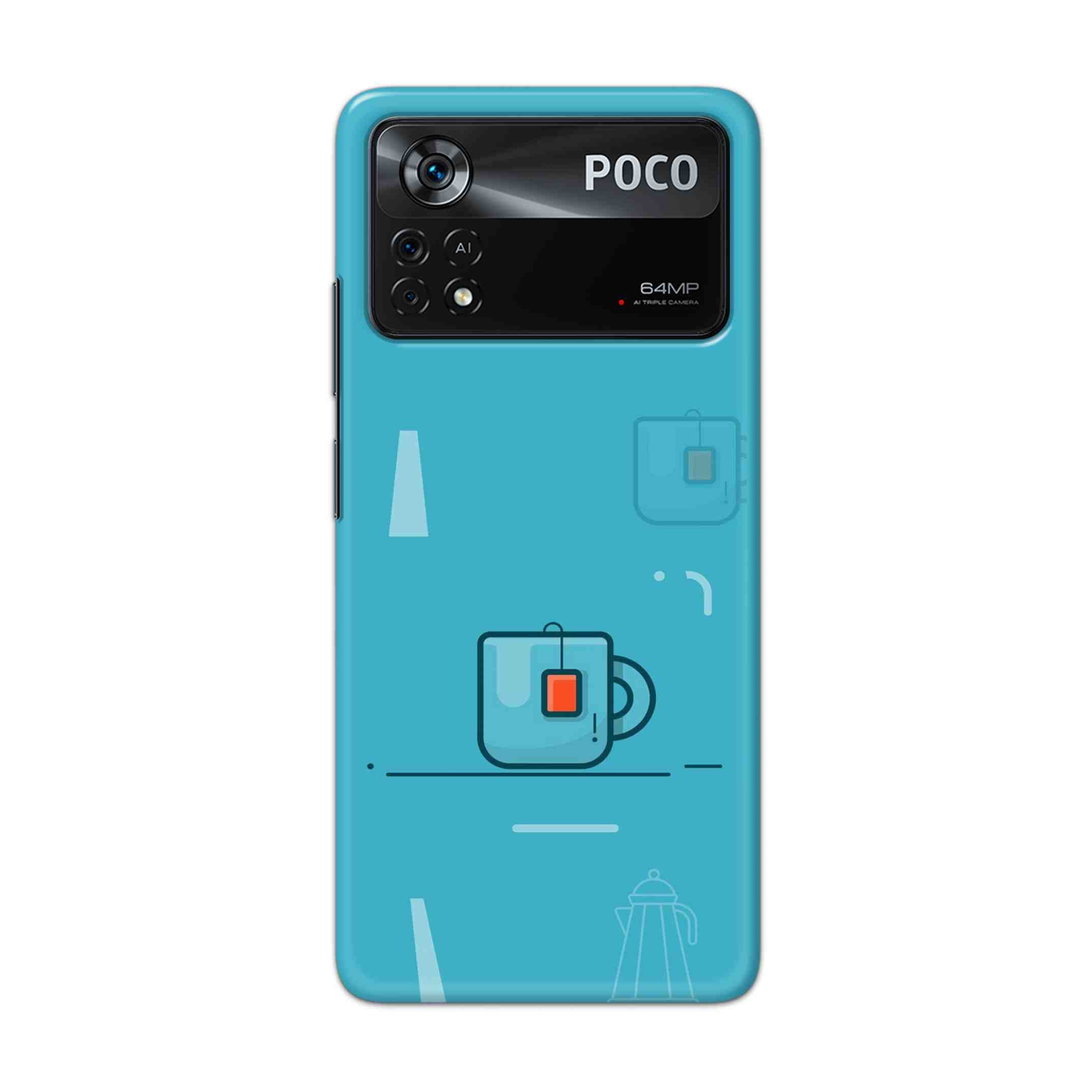 Buy Green Tea Hard Back Mobile Phone Case Cover For Poco X4 Pro 5G Online