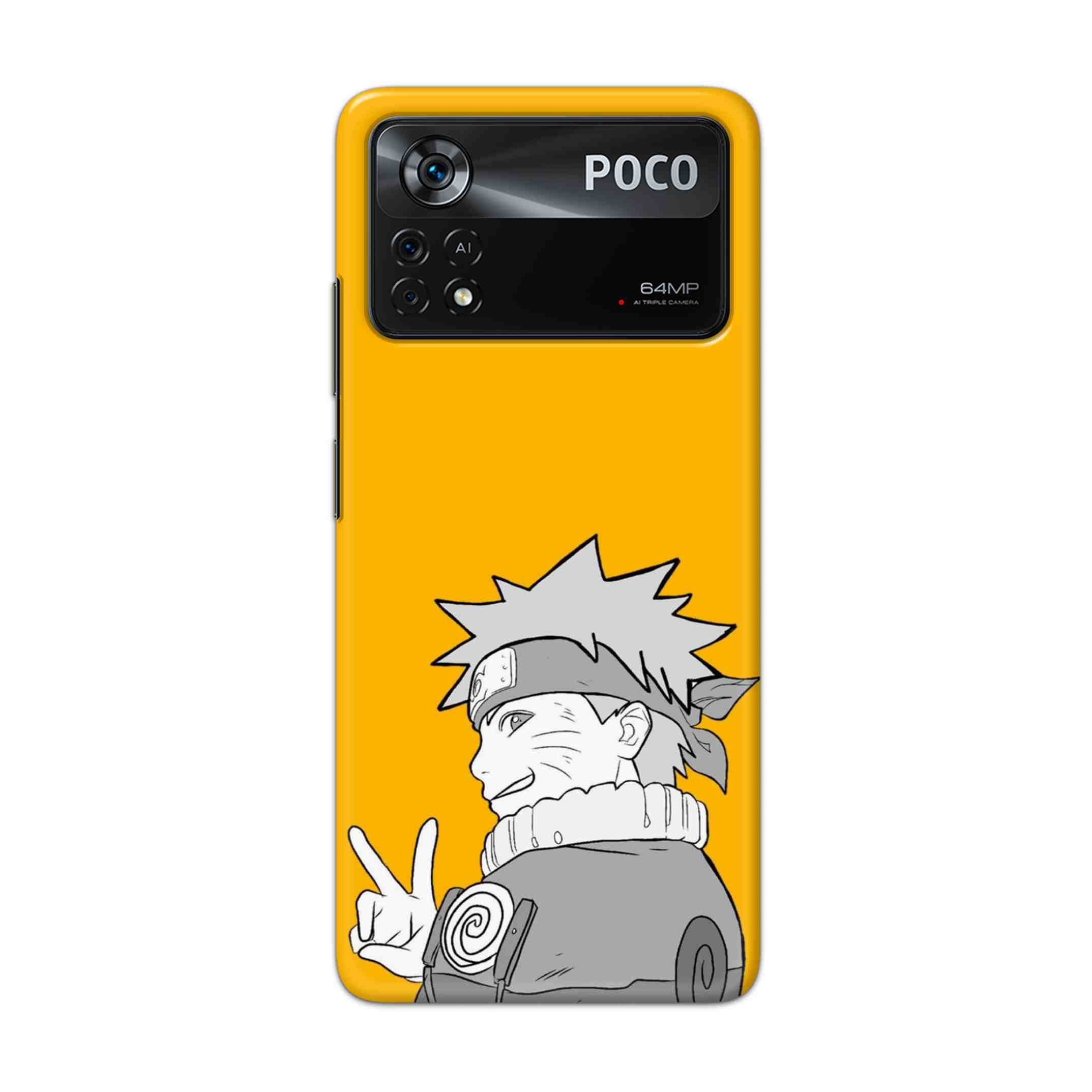 Buy White Naruto Hard Back Mobile Phone Case Cover For Poco X4 Pro 5G Online