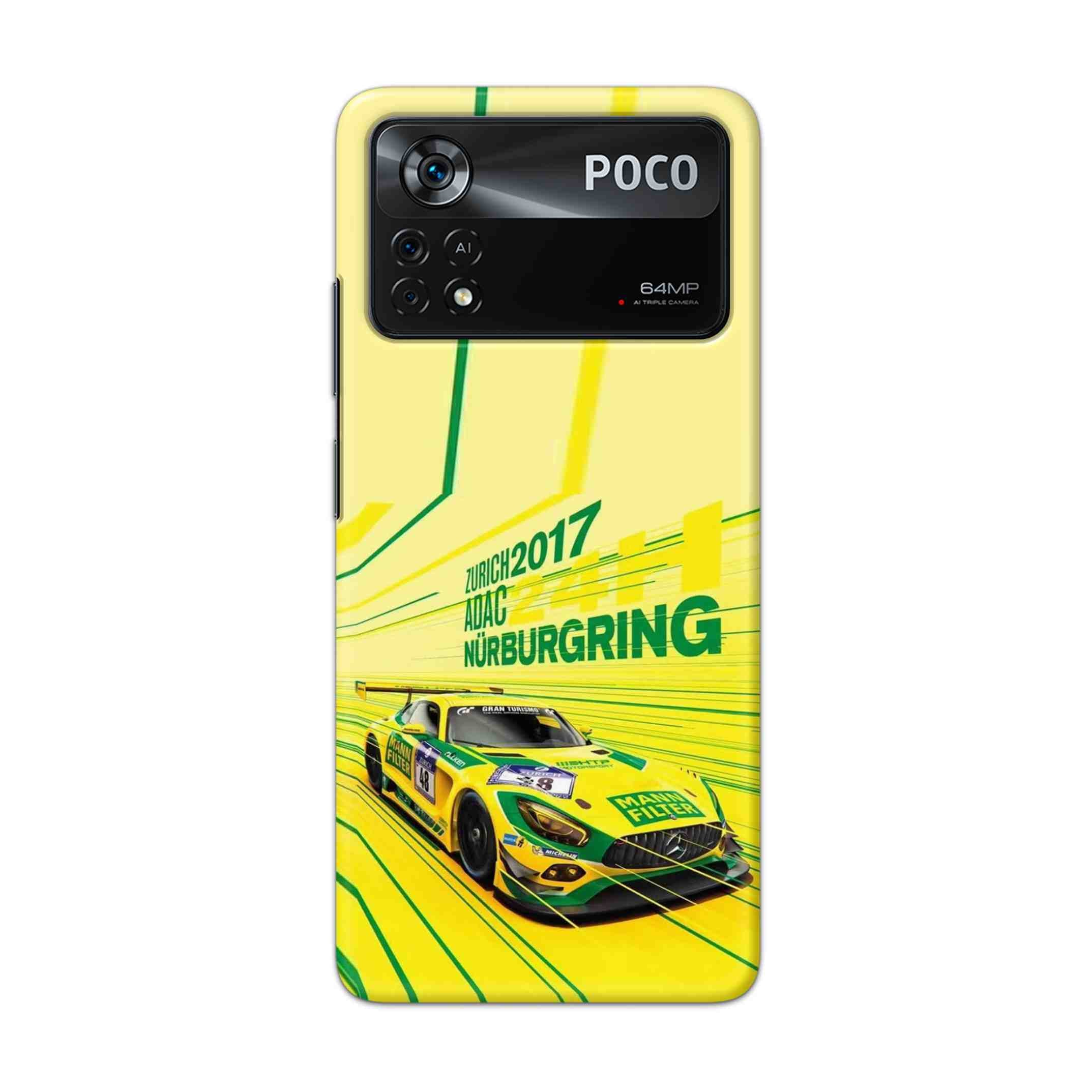 Buy Drift Racing Hard Back Mobile Phone Case Cover For Poco X4 Pro 5G Online