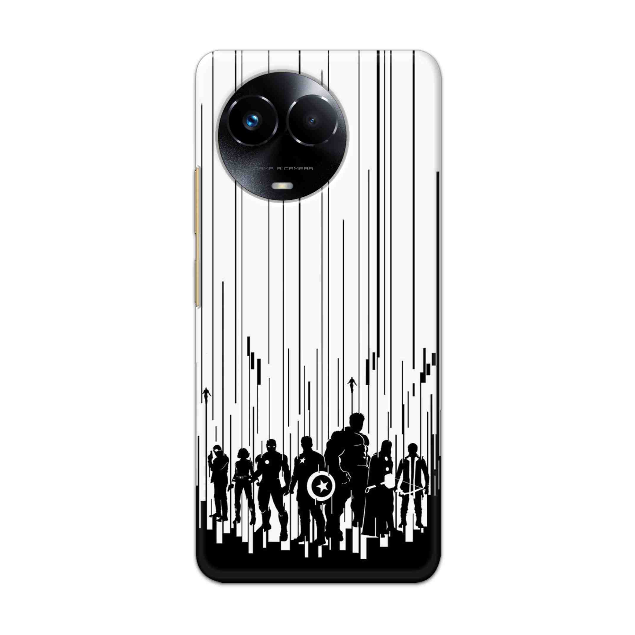 Buy Black And White Avanegers Hard Back Mobile Phone Case/Cover For Realme 11 5G Online