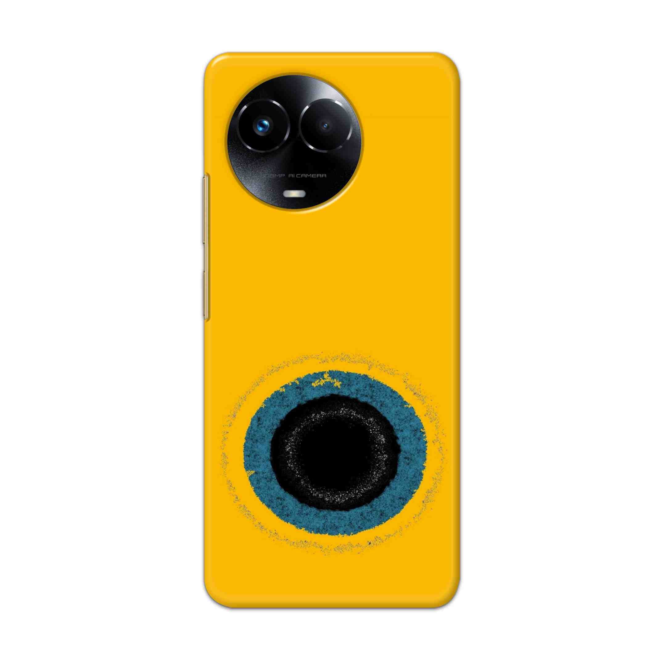 Buy Dark Hole With Yellow Background Hard Back Mobile Phone Case/Cover For Realme 11 5G Online