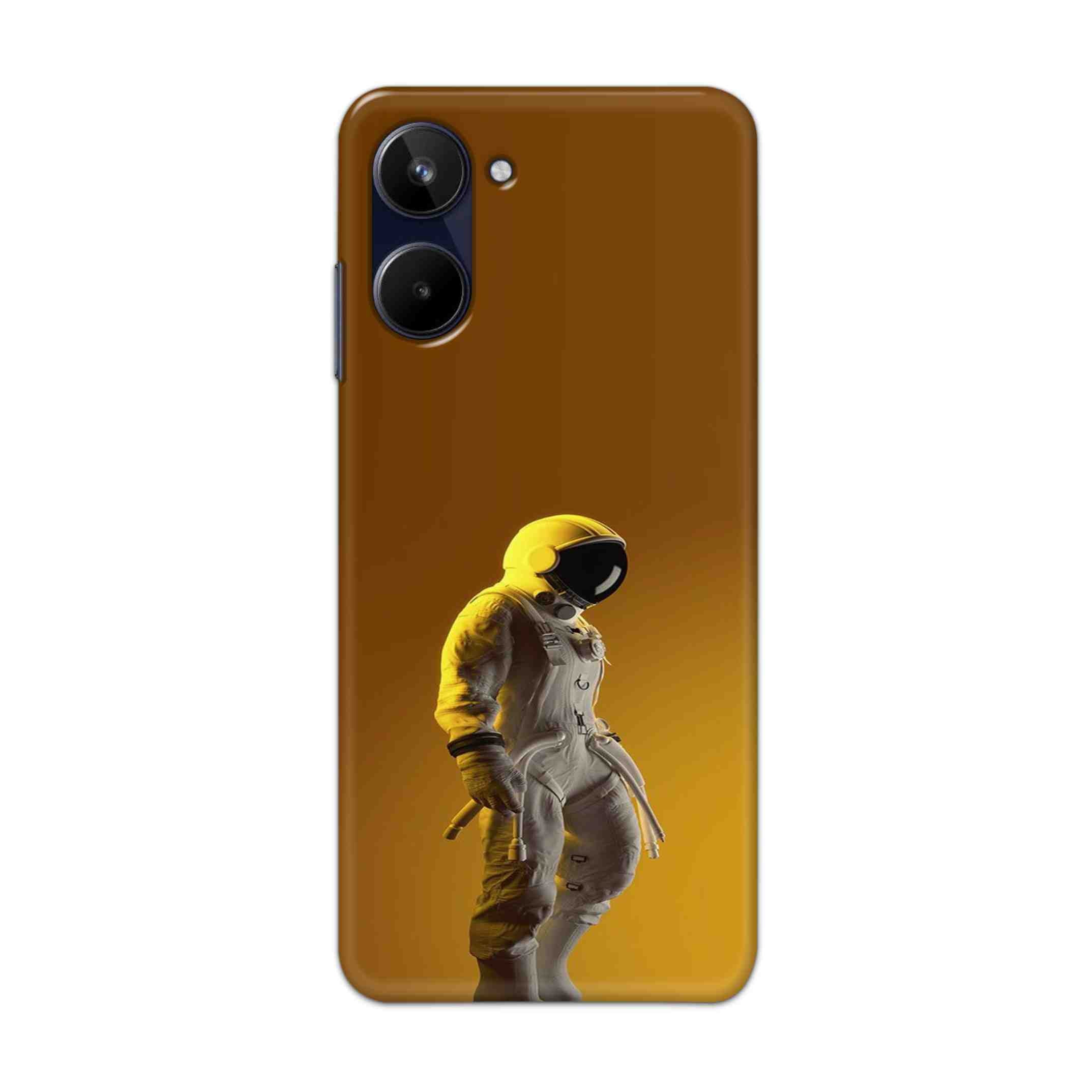 Buy Yellow Astronaut Hard Back Mobile Phone Case Cover For Realme 10 Online