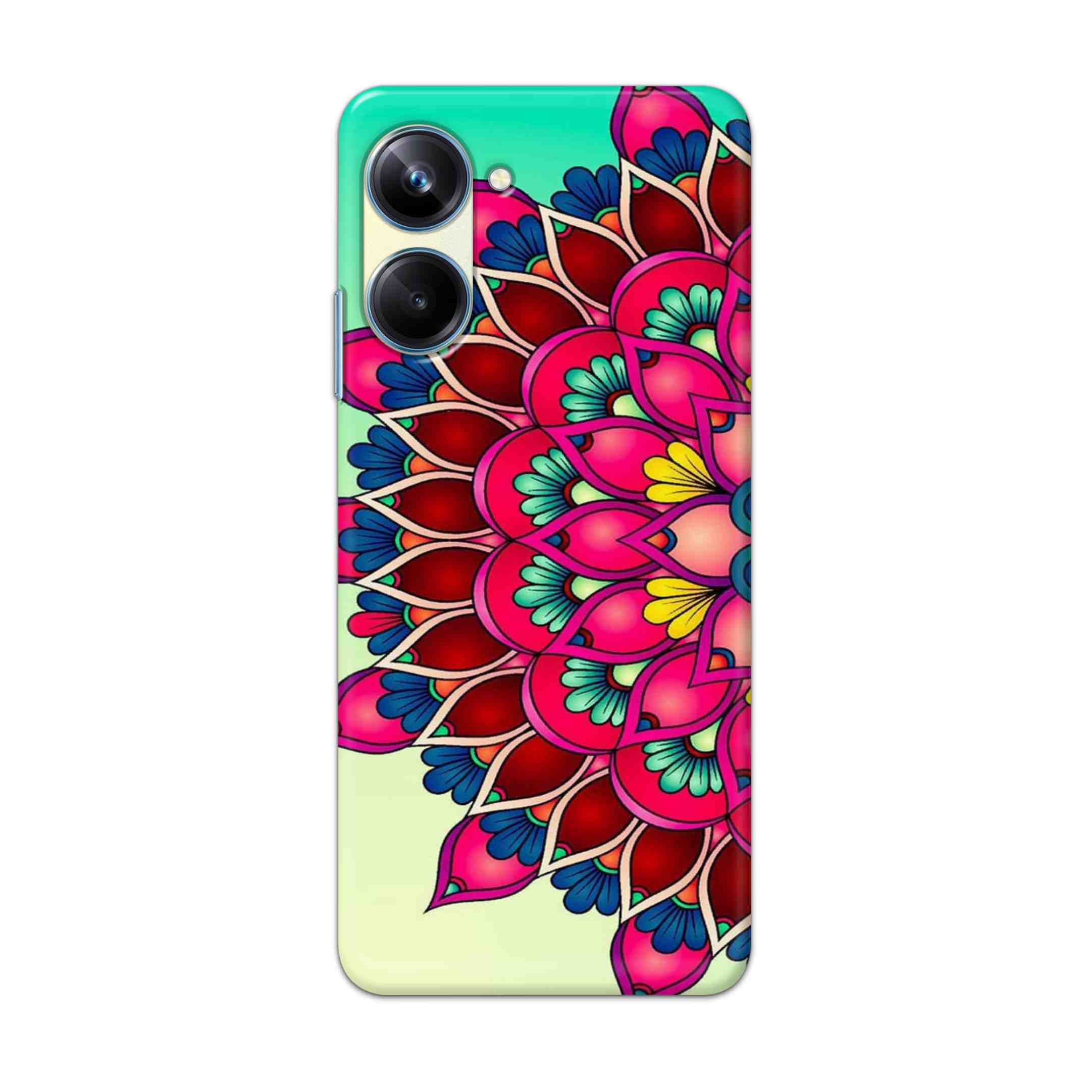 Buy Lotus Mandala Hard Back Mobile Phone Case Cover For Realme 10 Pro Online
