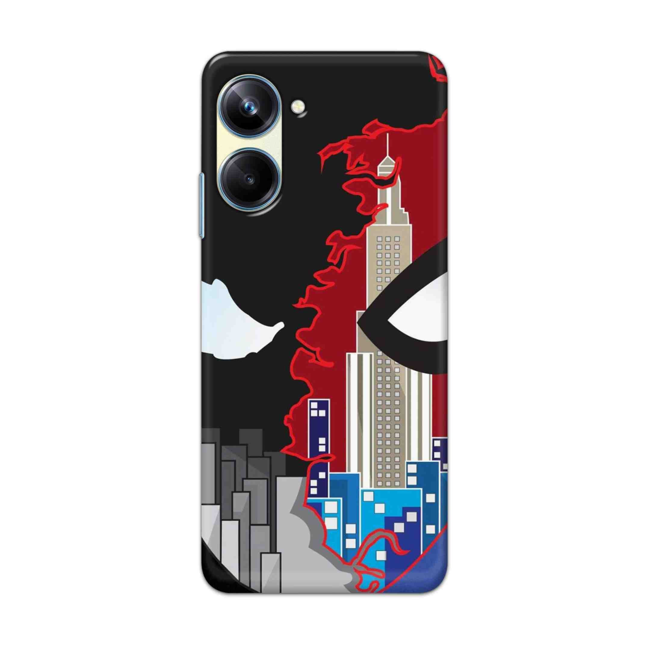Buy Red And Black Spiderman Hard Back Mobile Phone Case Cover For Realme 10 Pro Online