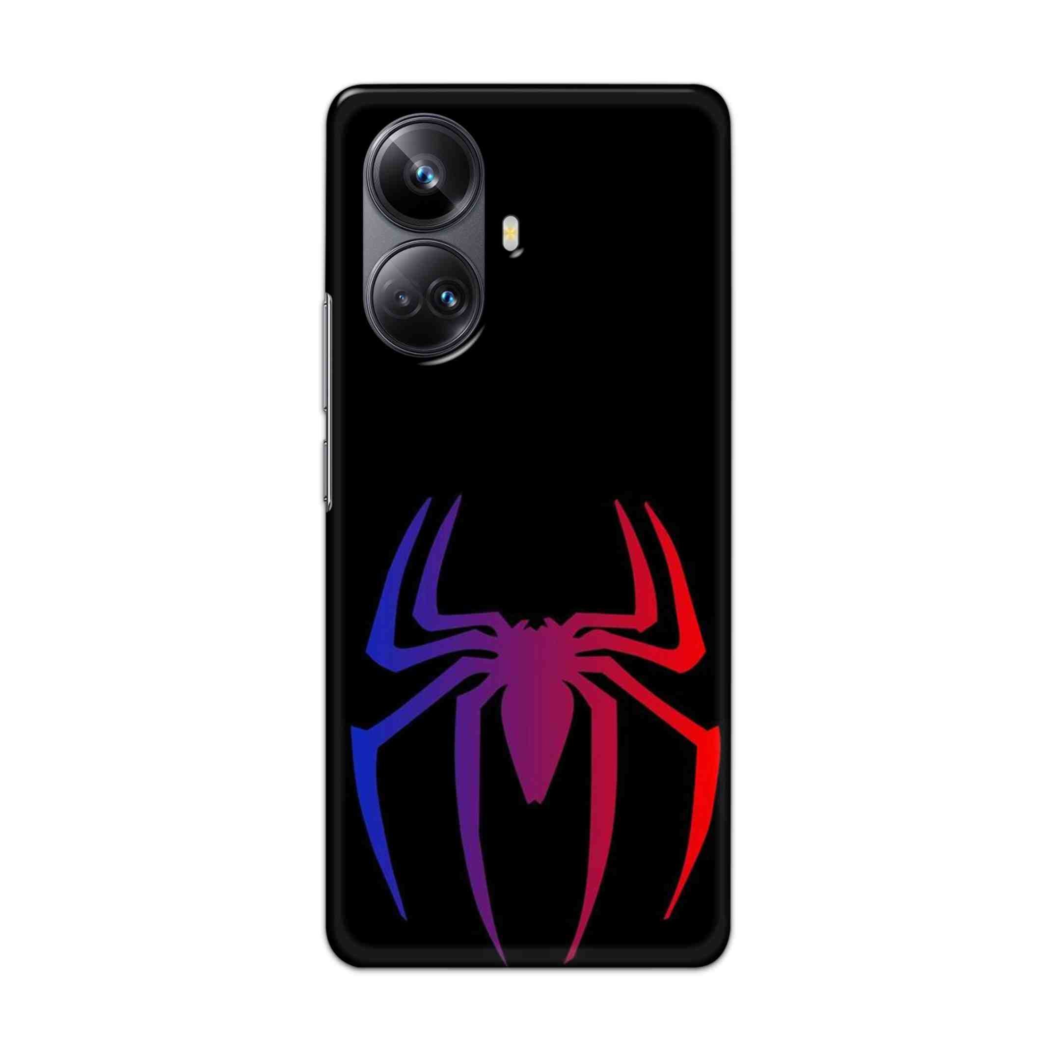 Buy Neon Spiderman Logo Hard Back Mobile Phone Case Cover For Realme 10 Pro Plus Online