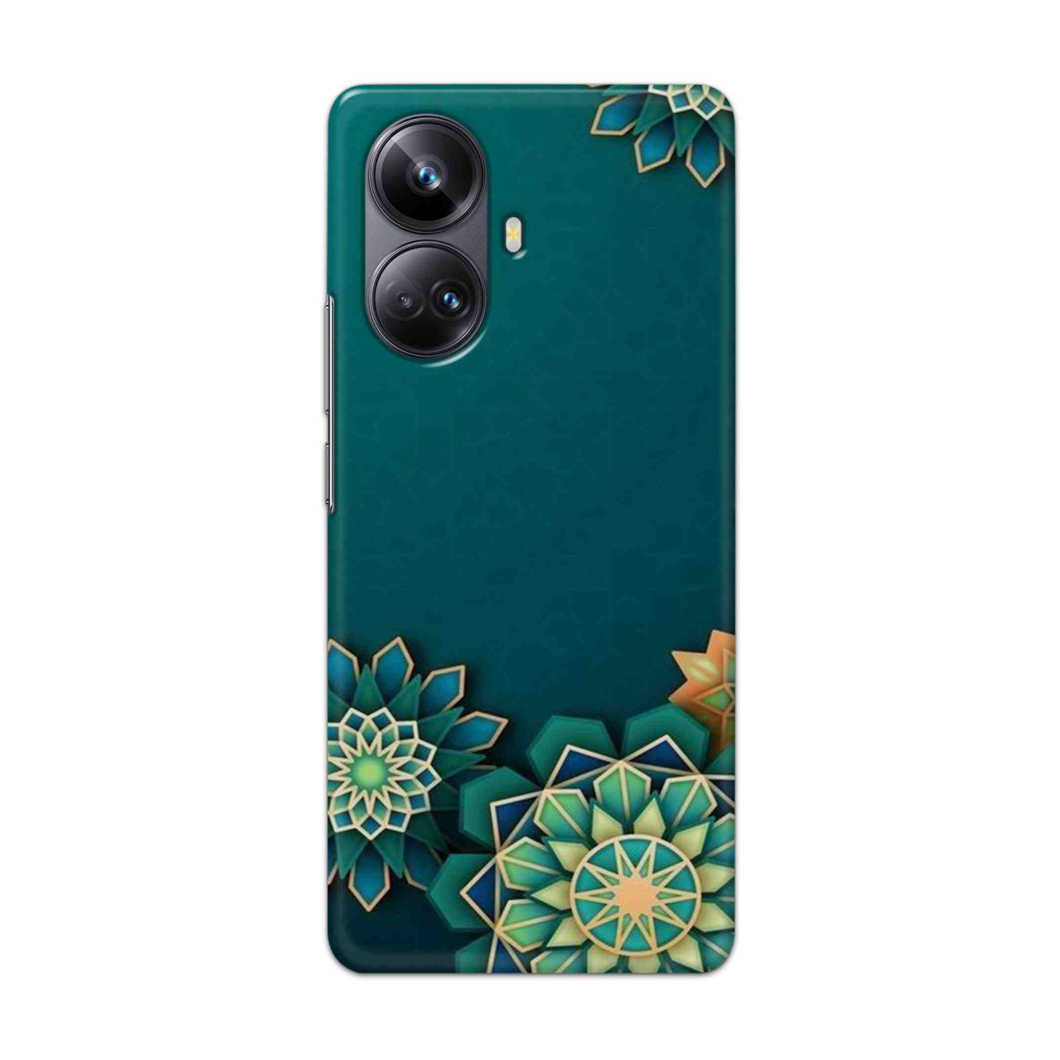 Buy Green Flower Hard Back Mobile Phone Case Cover For Realme 10 Pro Plus Online