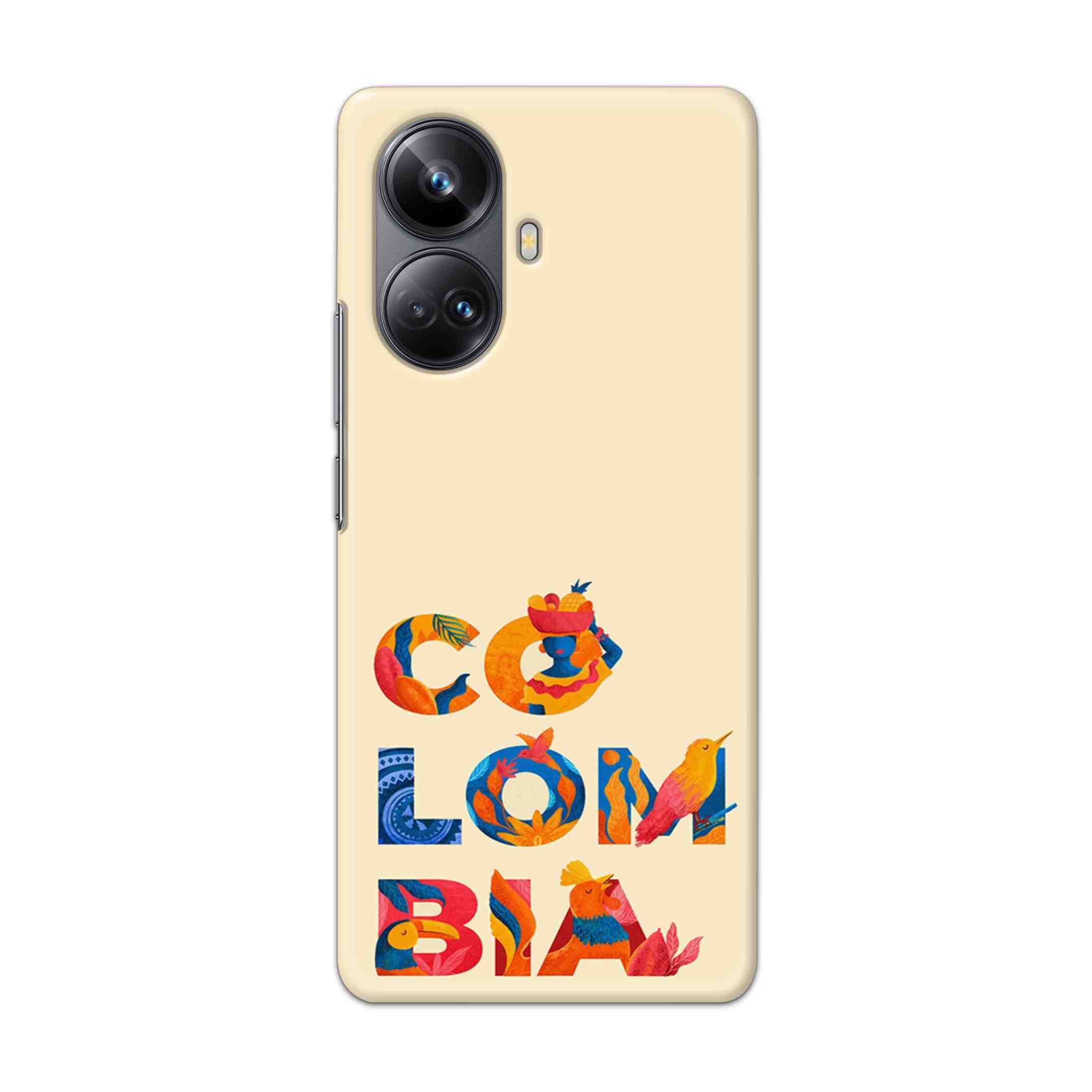 Buy Colombia Hard Back Mobile Phone Case Cover For Realme 10 Pro Plus Online