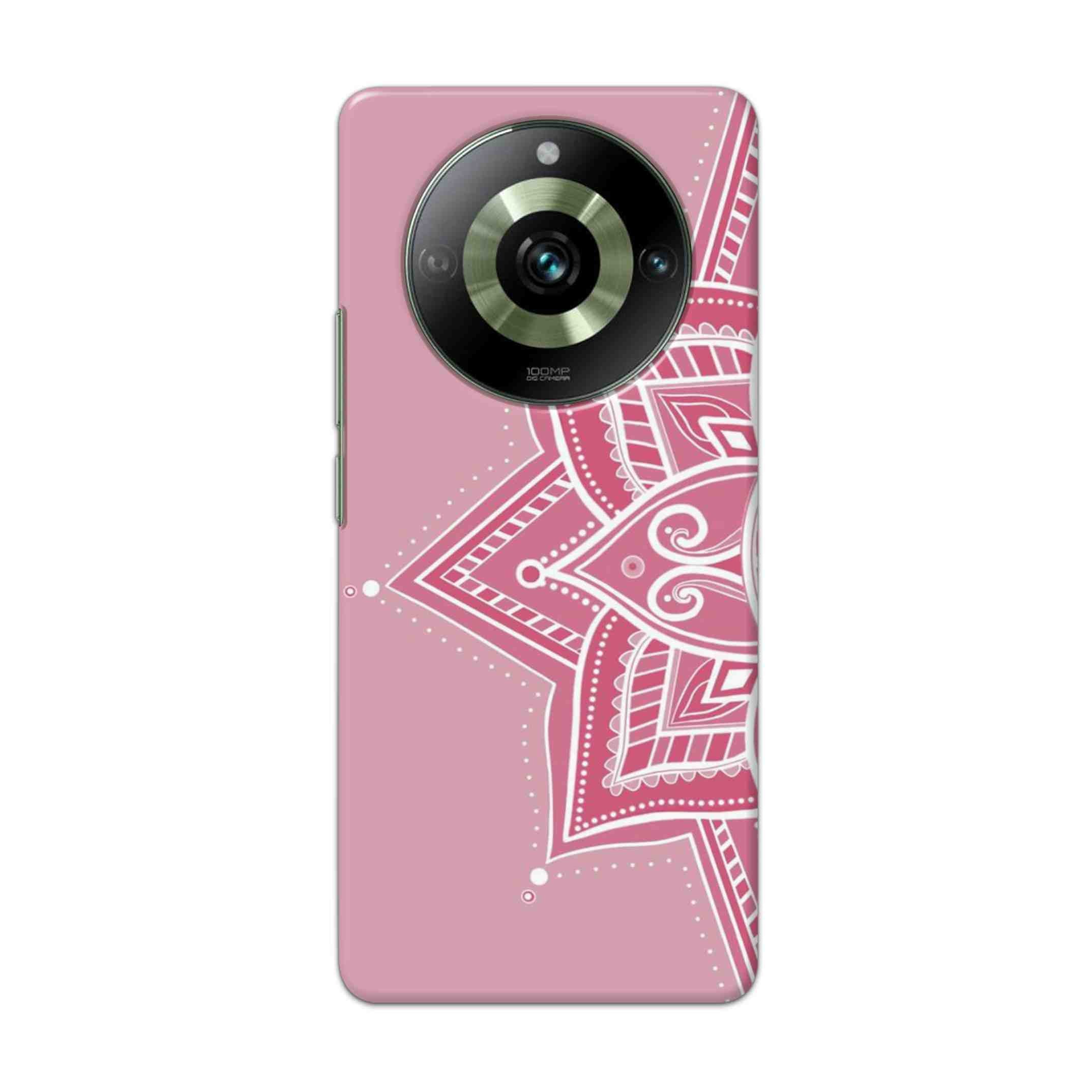 Buy Pink Rangoli Hard Back Mobile Phone Case Cover For Realme11 pro5g Online