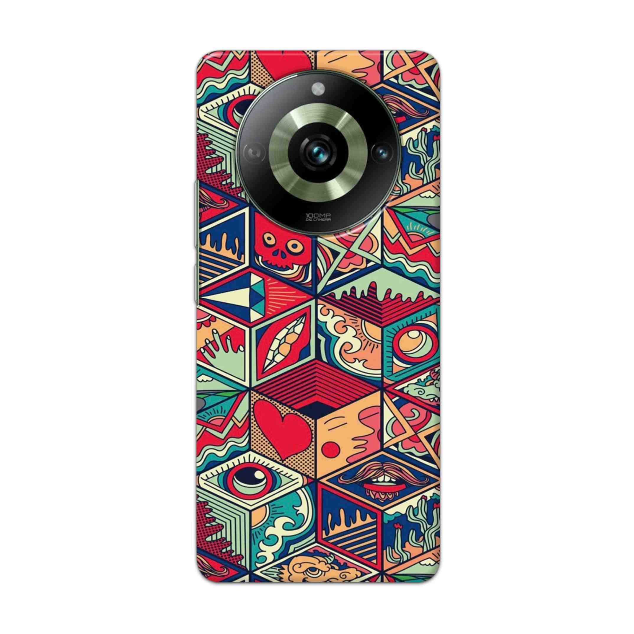 Buy Face Mandala Hard Back Mobile Phone Case Cover For Realme11 pro5g Online
