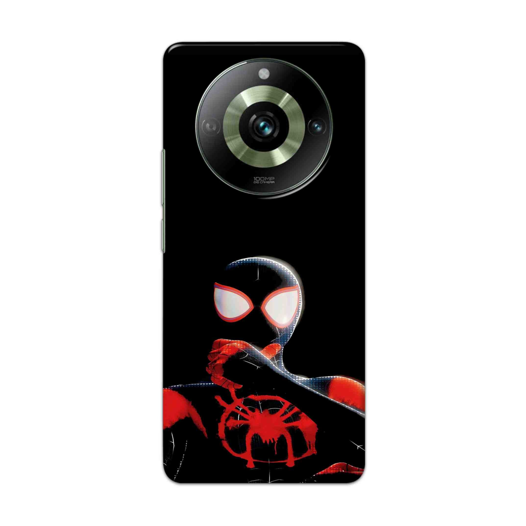 Buy Black Spiderman Hard Back Mobile Phone Case Cover For Realme11 pro5g Online