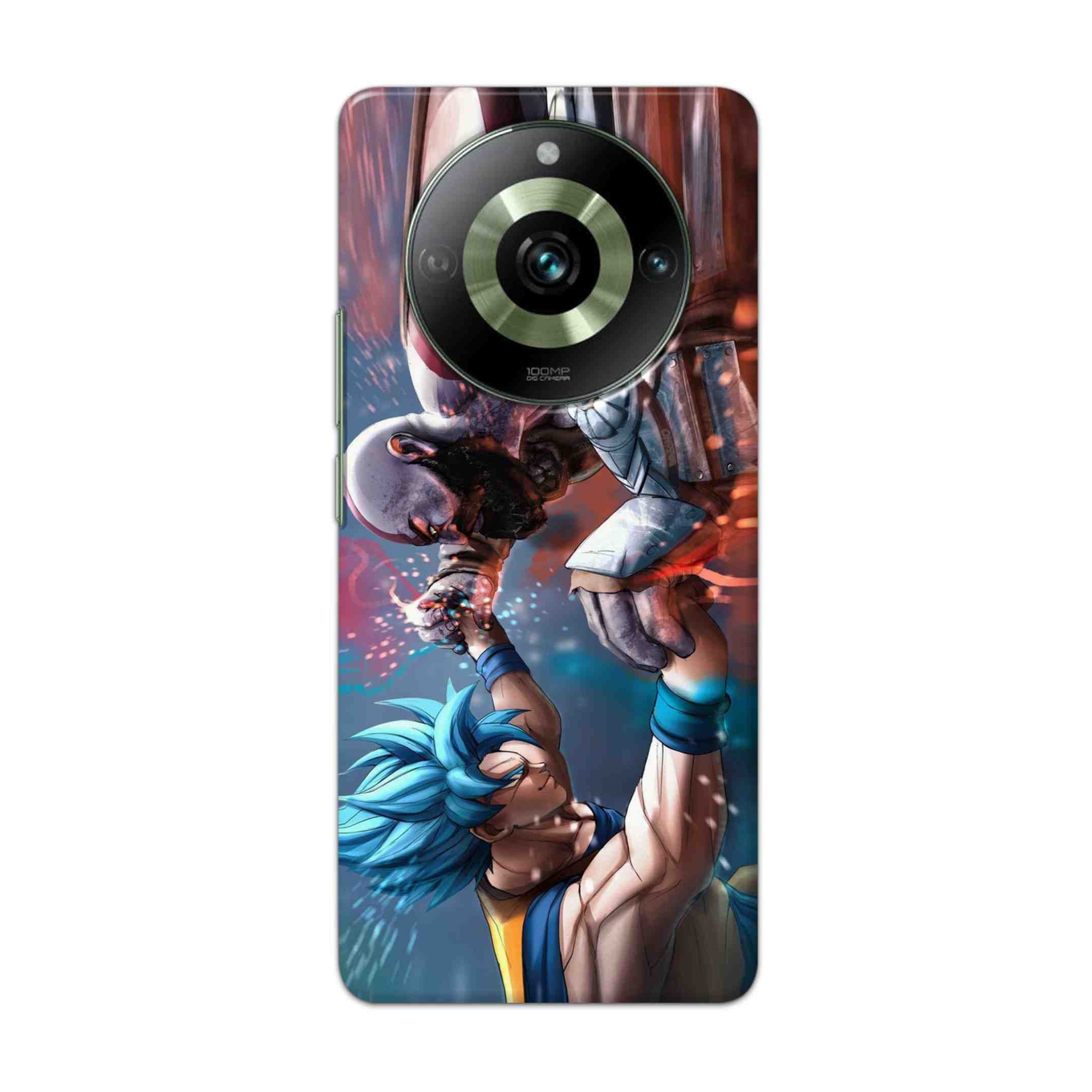 Buy Goku Vs Kratos Hard Back Mobile Phone Case Cover For Realme11 pro5g Online