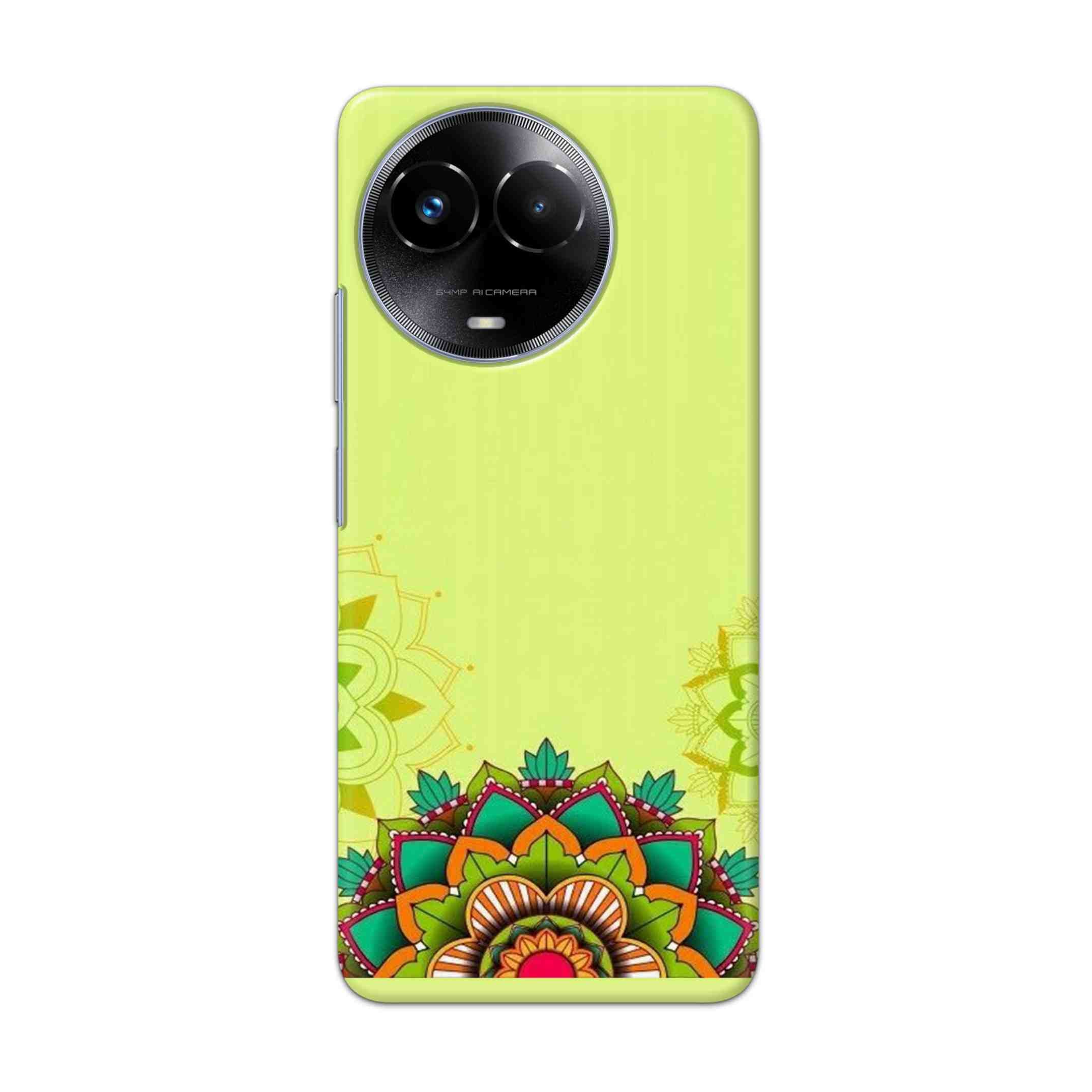 Buy Flower Mandala Hard Back Mobile Phone Case/Cover For Realme 11x 5G Online