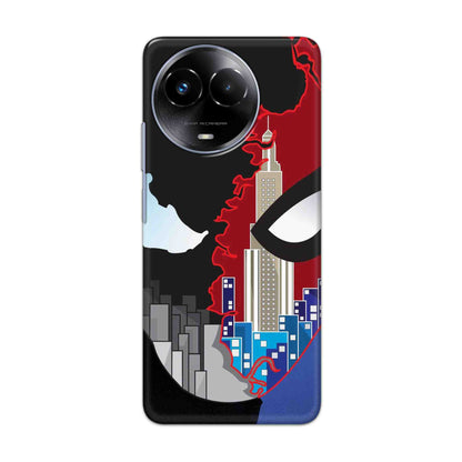 Buy Red And Black Spiderman Hard Back Mobile Phone Case/Cover For Realme 11x 5G Online