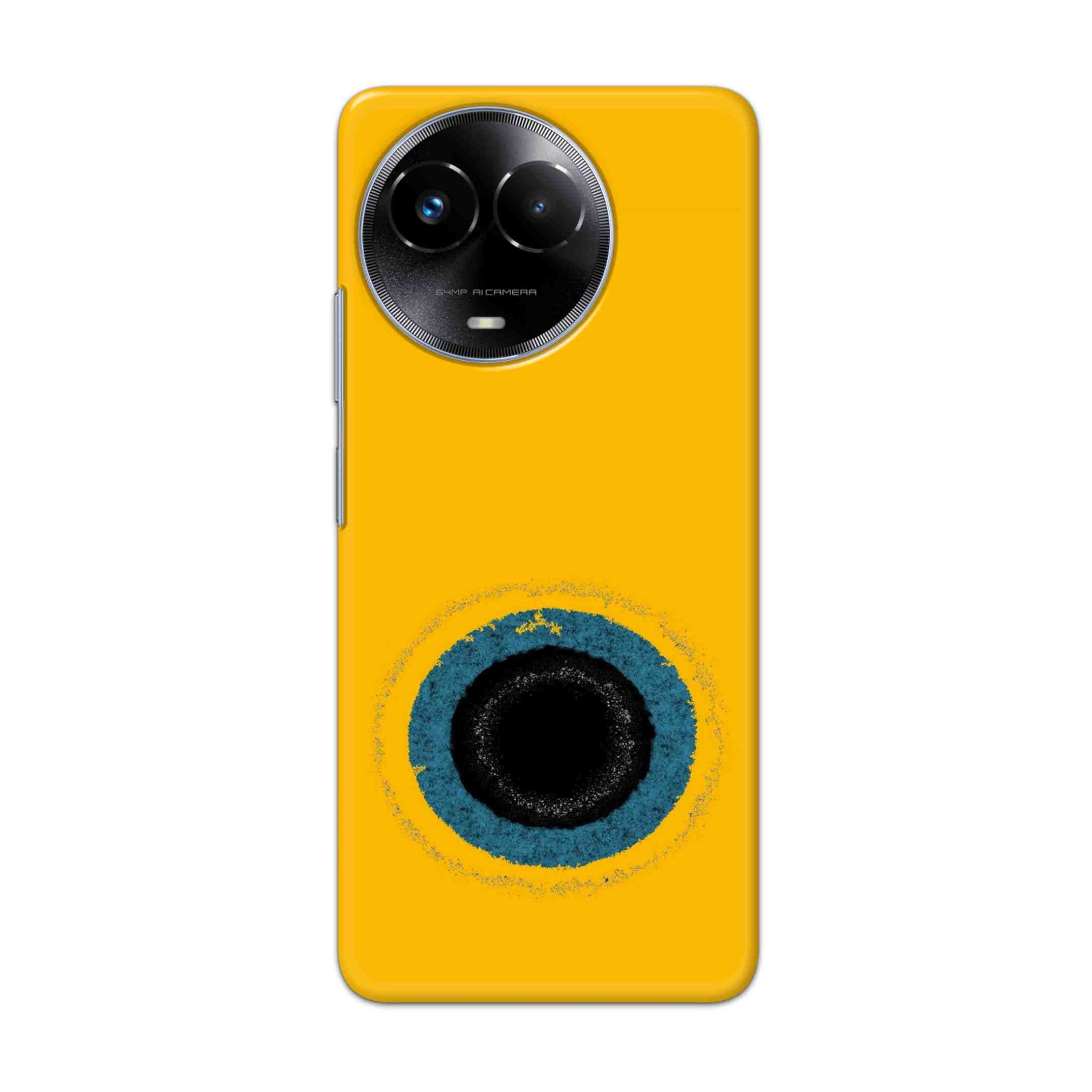 Buy Dark Hole With Yellow Background Hard Back Mobile Phone Case/Cover For Realme 11x 5G Online