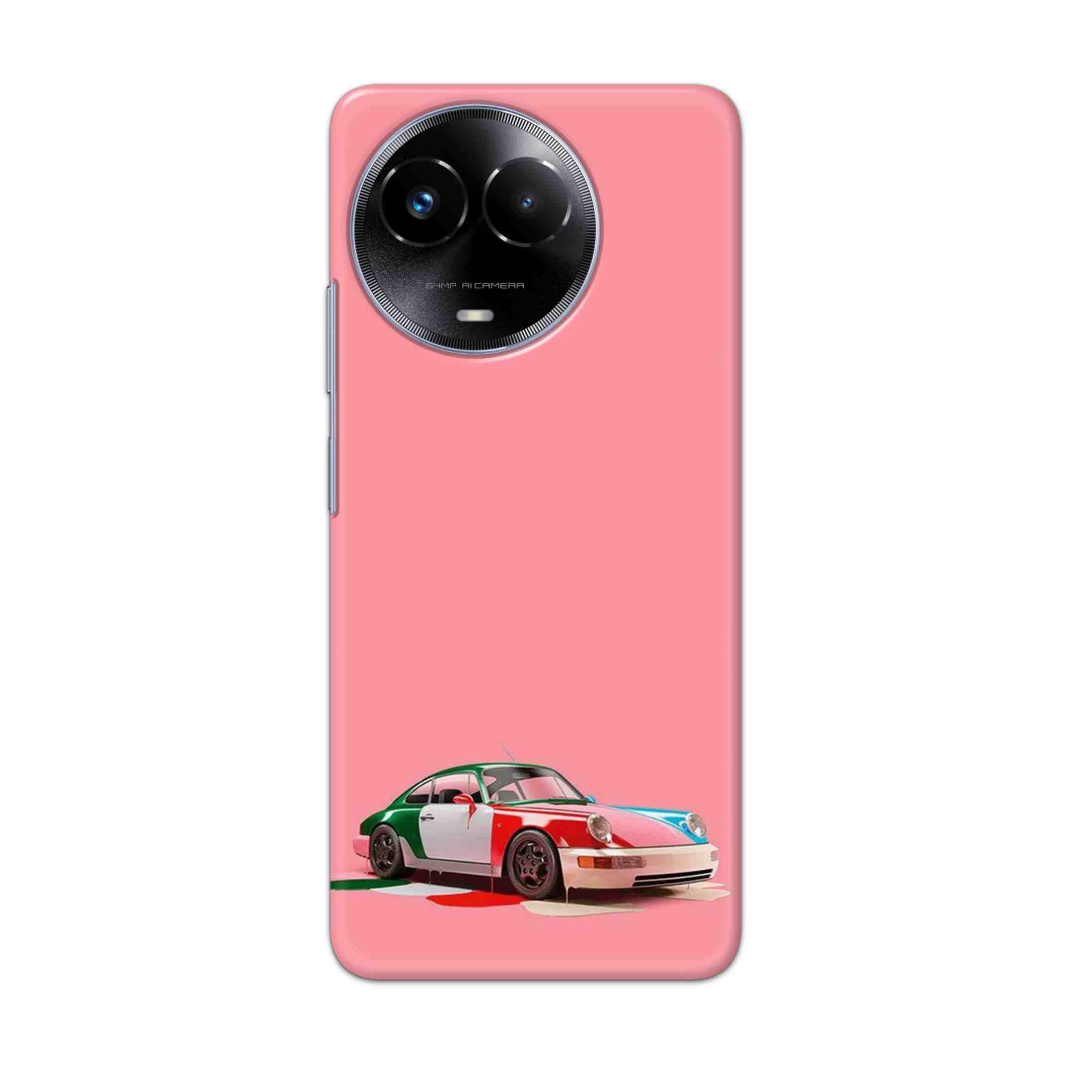 Buy Pink Porche Hard Back Mobile Phone Case/Cover For Realme 11x 5G Online