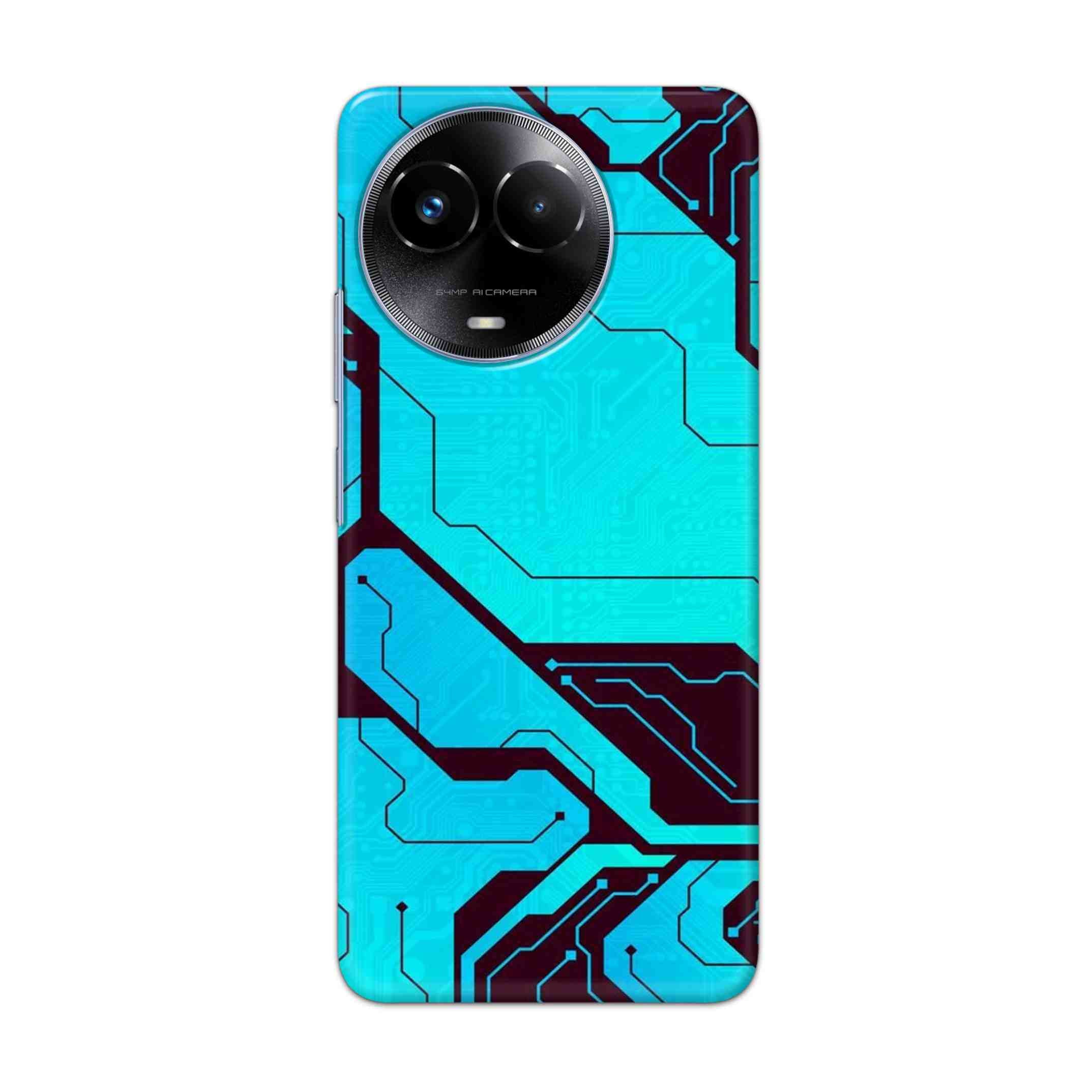 Buy Futuristic Line Hard Back Mobile Phone Case/Cover For Realme 11x 5G Online