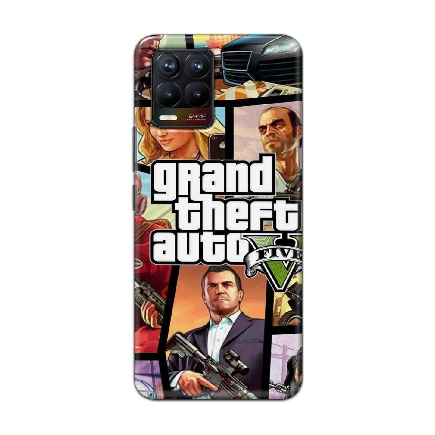 Buy Grand Theft Auto 5 Hard Back Mobile Phone Case Cover For Realme 8 Online