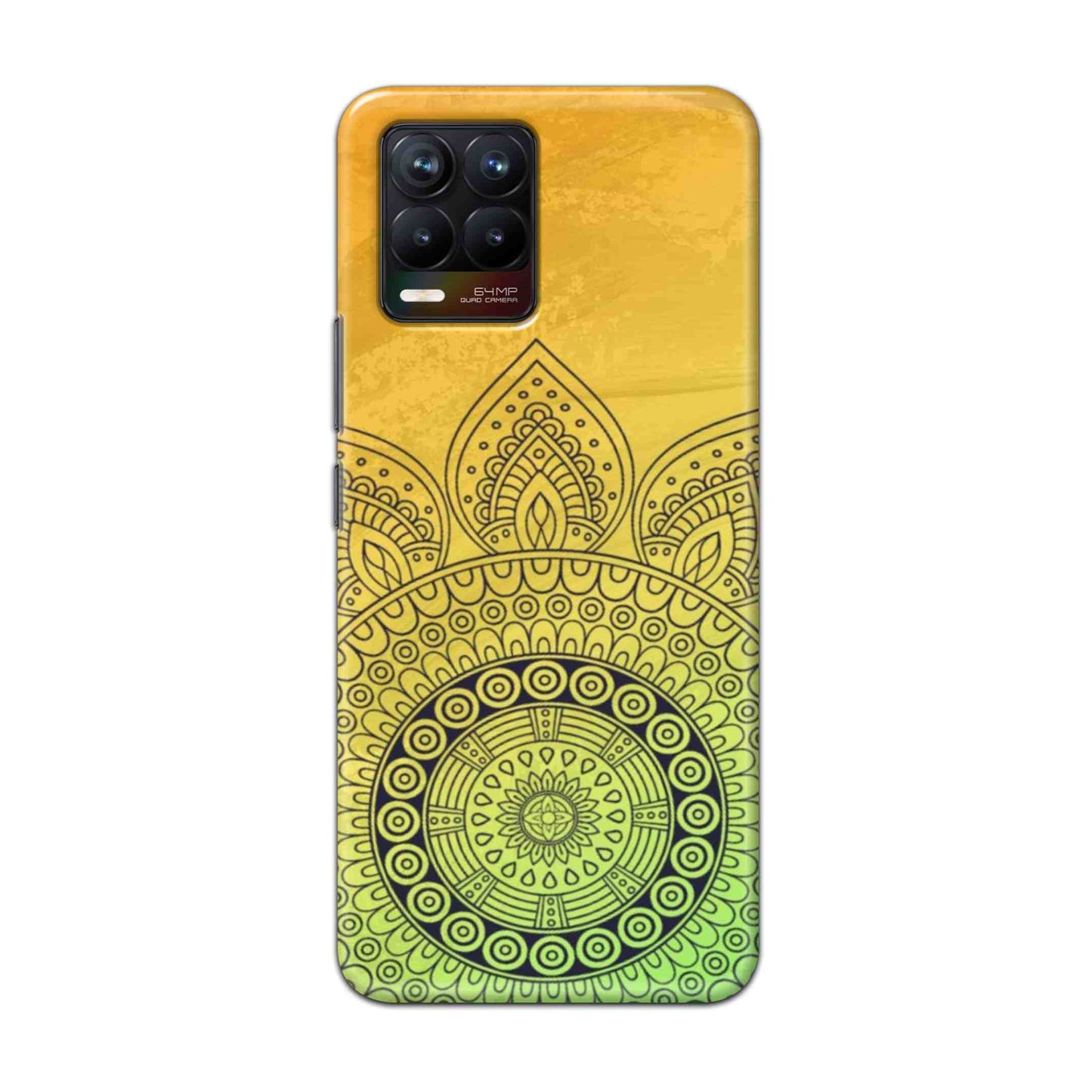 Buy Yellow Rangoli Hard Back Mobile Phone Case Cover For Realme 8 Online