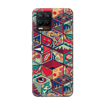 Buy Face Mandala Hard Back Mobile Phone Case Cover For Realme 8 Online