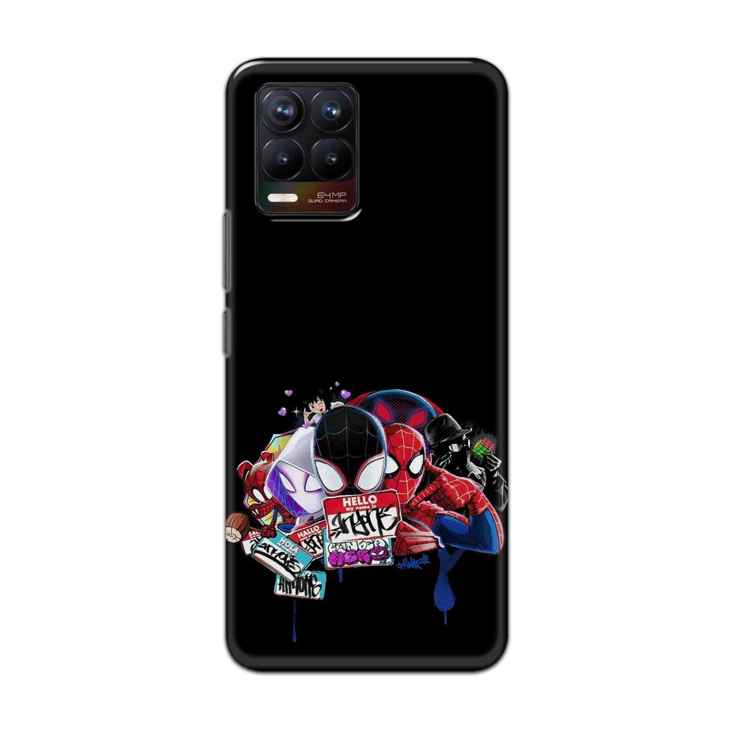 Buy Miles Morales Hard Back Mobile Phone Case Cover For Realme 8 Online