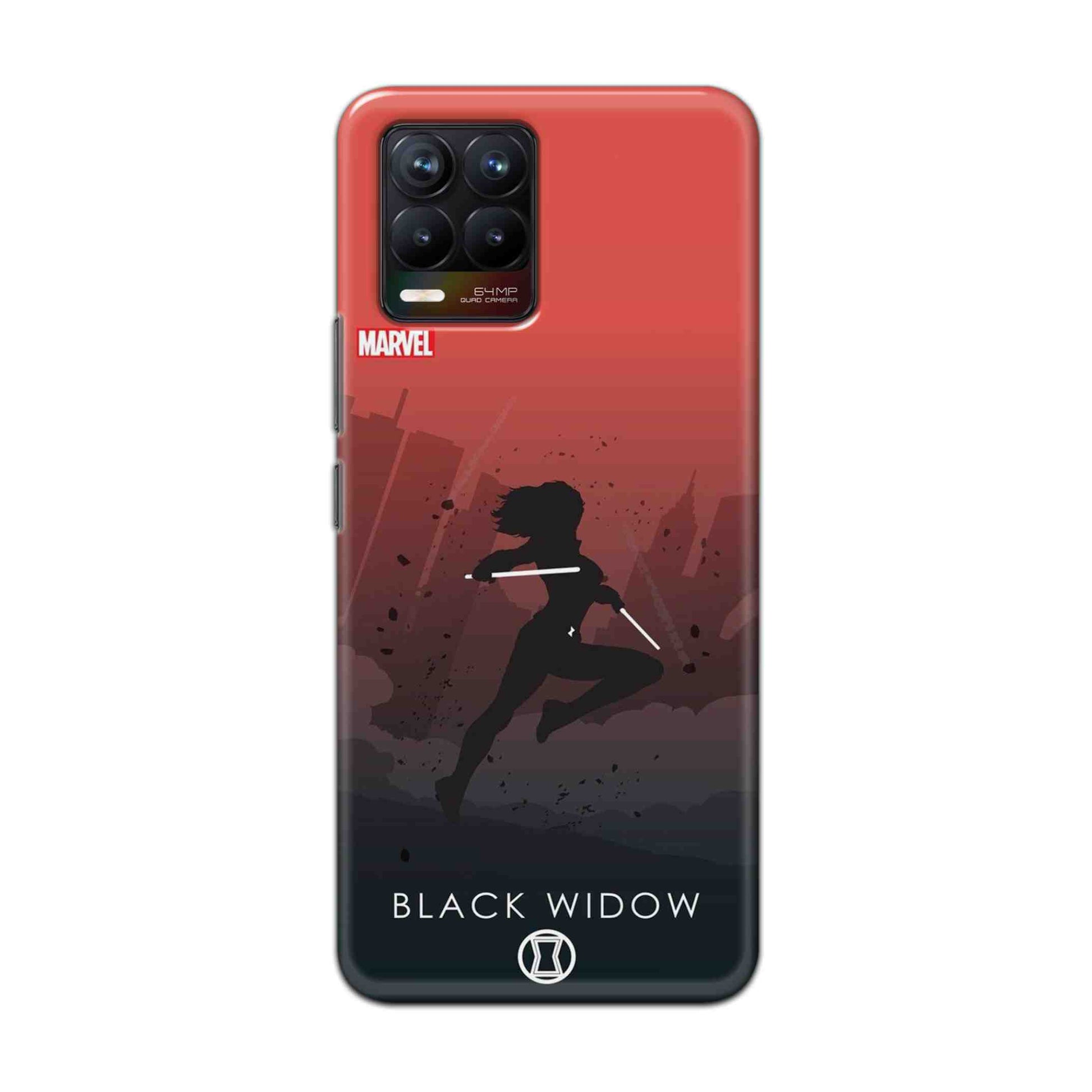 Buy Black Widow Hard Back Mobile Phone Case Cover For Realme 8 Online