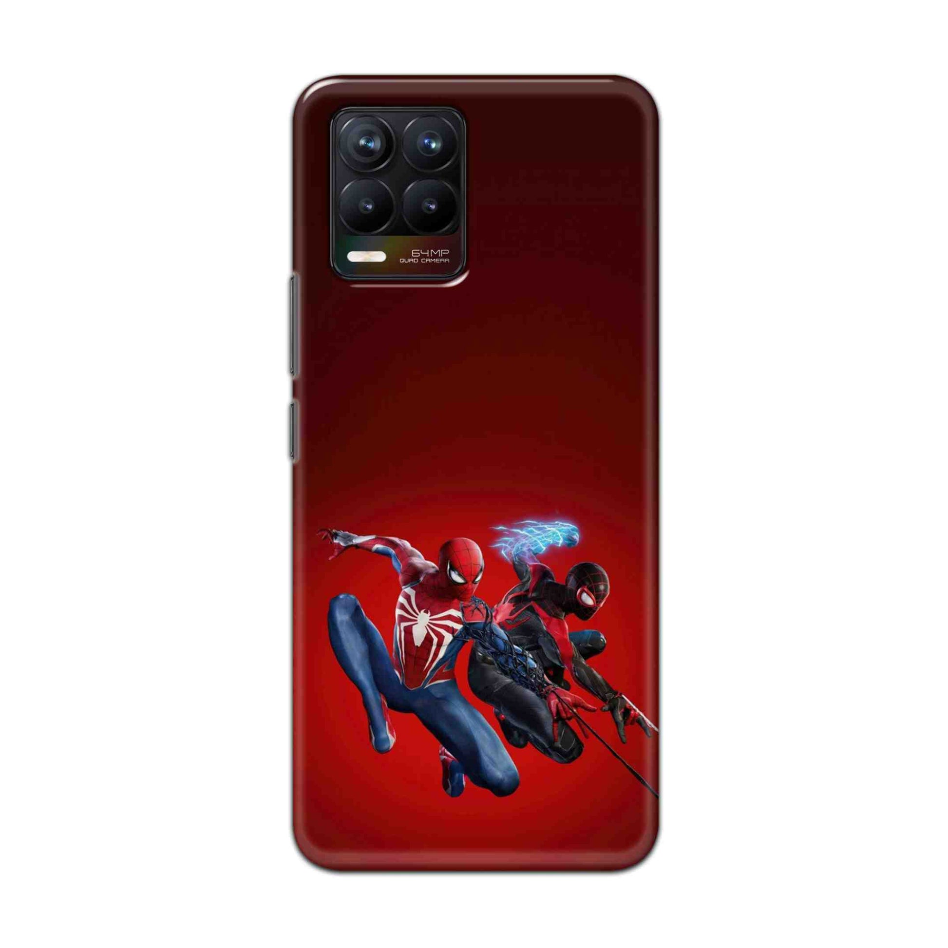 Buy Spiderman And Miles Morales Hard Back Mobile Phone Case Cover For Realme 8 Online