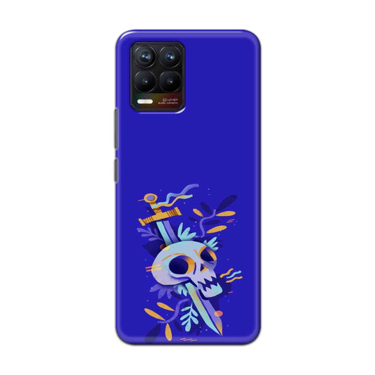 Buy Blue Skull Hard Back Mobile Phone Case Cover For Realme 8 Online