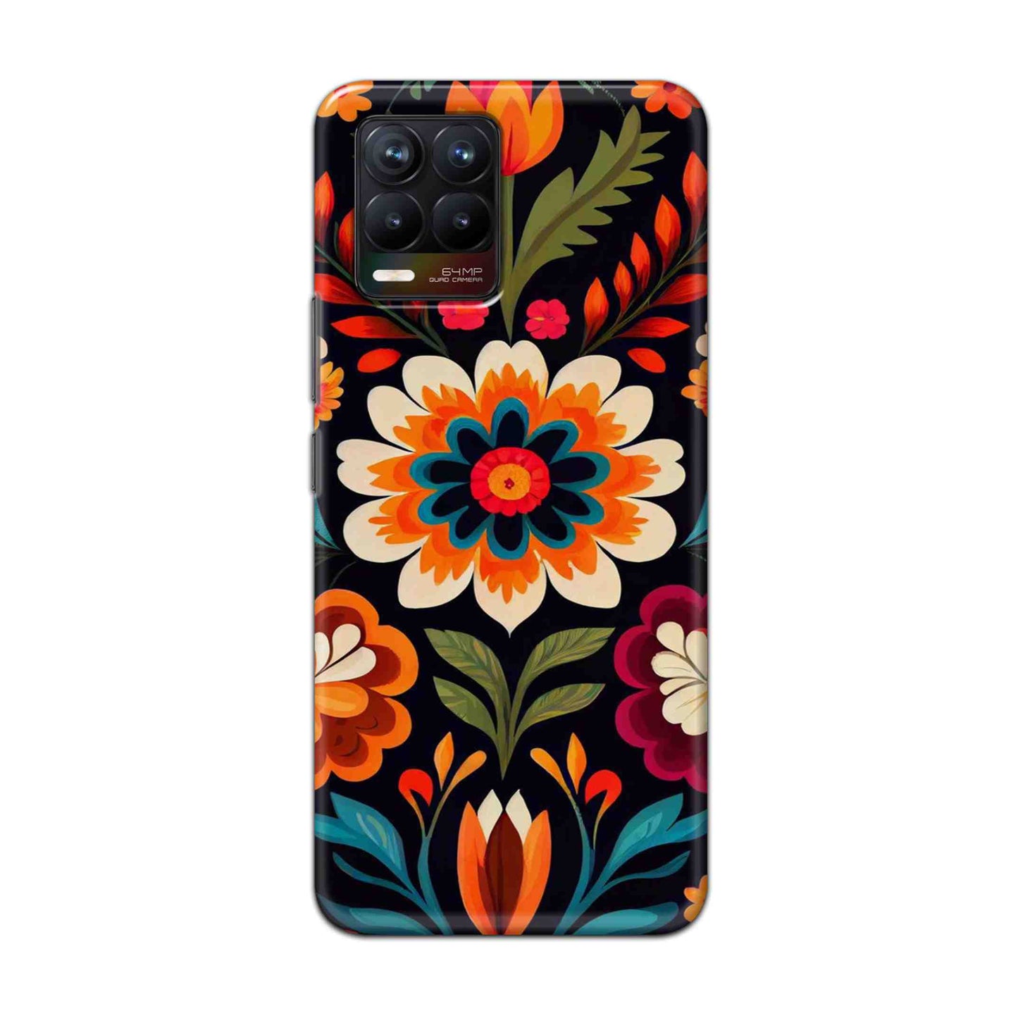 Buy Flower Hard Back Mobile Phone Case Cover For Realme 8 Online