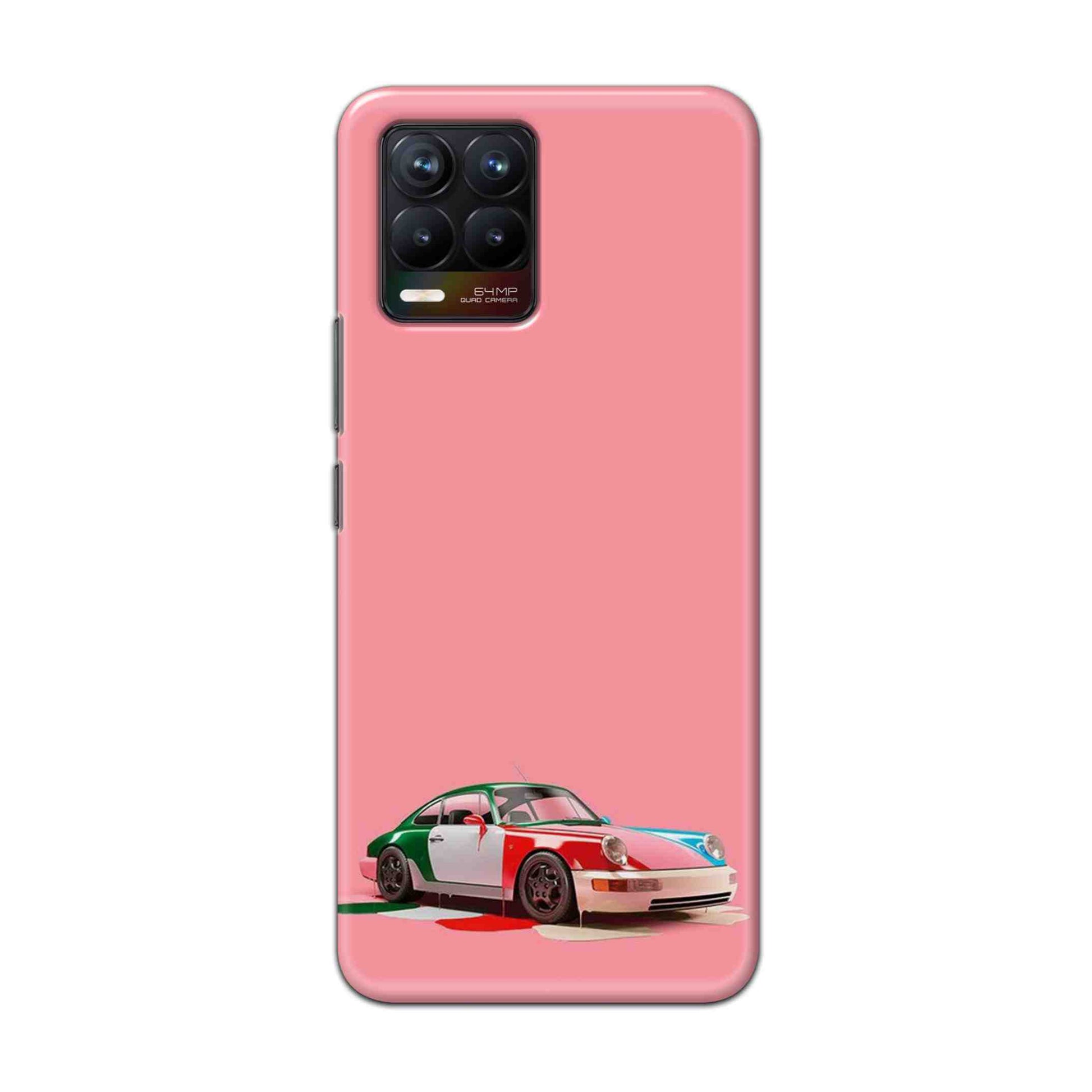 Buy Pink Porche Hard Back Mobile Phone Case Cover For Realme 8 Online