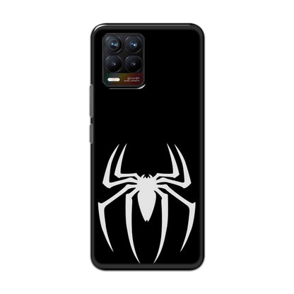 Buy Black Spiderman Logo Hard Back Mobile Phone Case Cover For Realme 8 Online