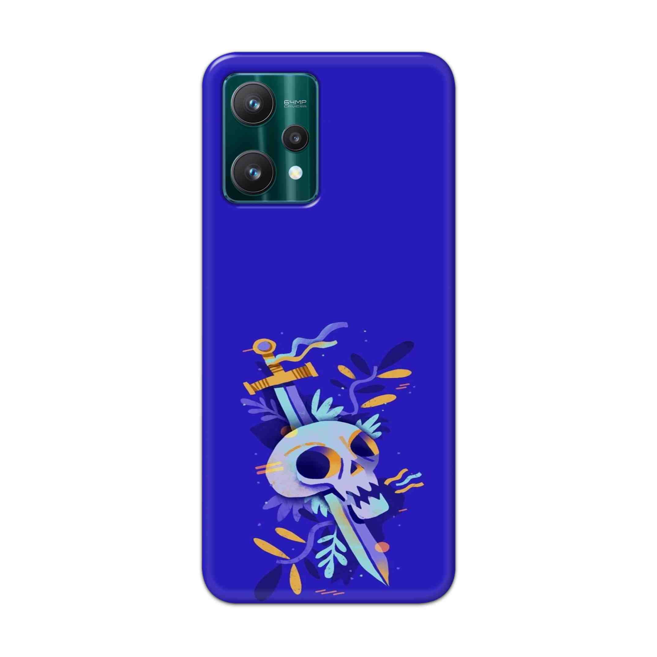 Buy Blue Skull Hard Back Mobile Phone Case Cover For Realme 9 Pro Online