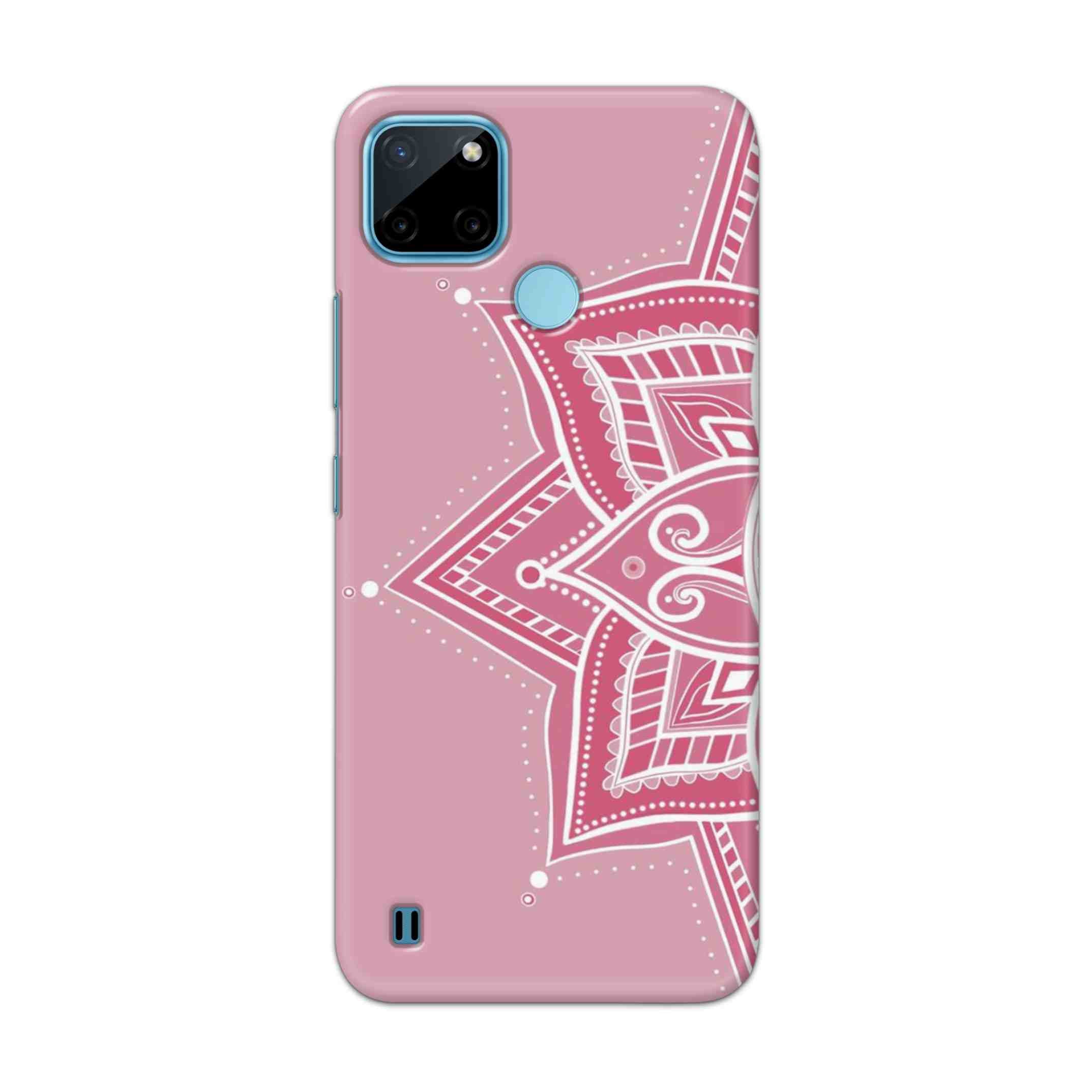 Buy Pink Rangoli Hard Back Mobile Phone Case Cover For Realme C21Y Online