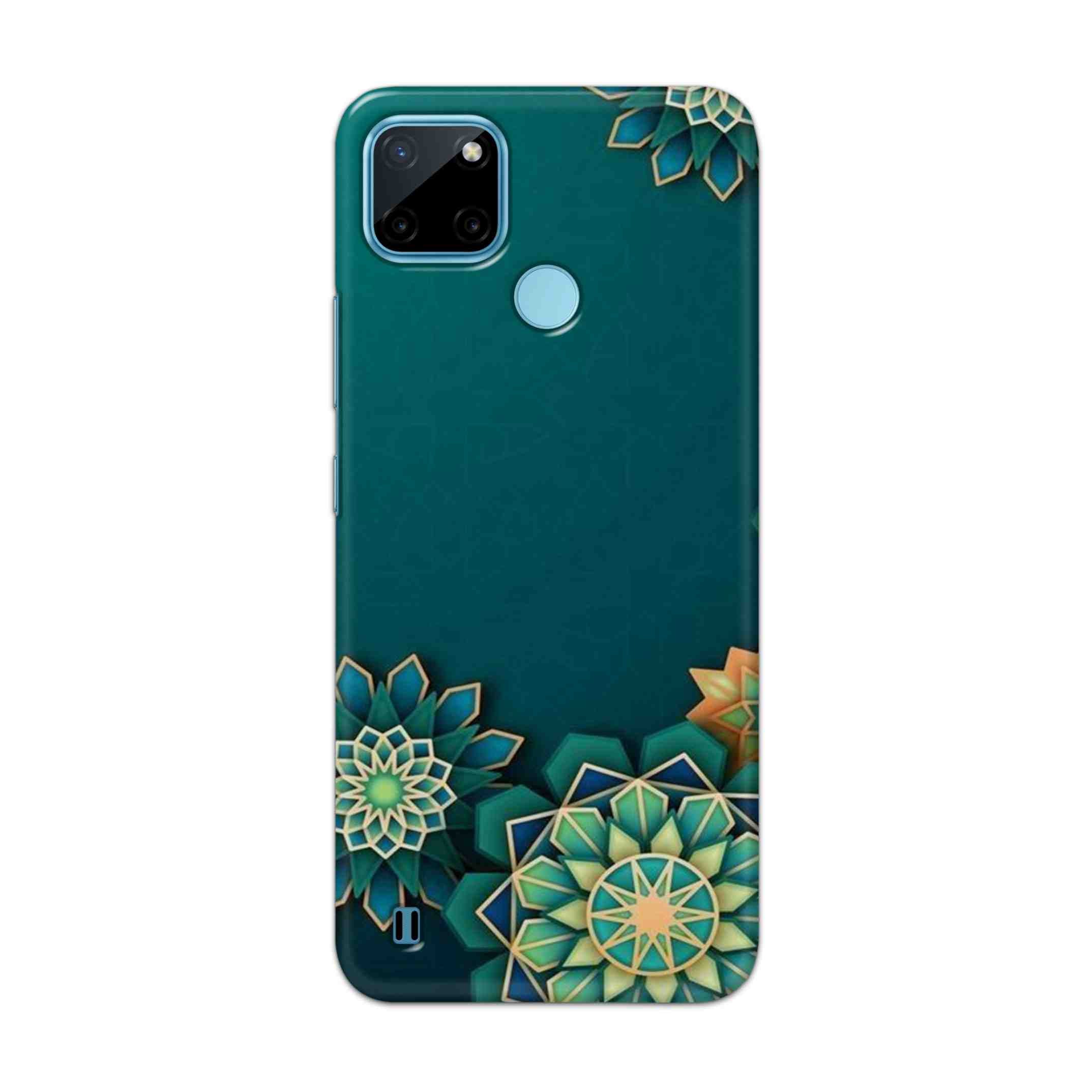 Buy Green Flower Hard Back Mobile Phone Case Cover For Realme C21Y Online