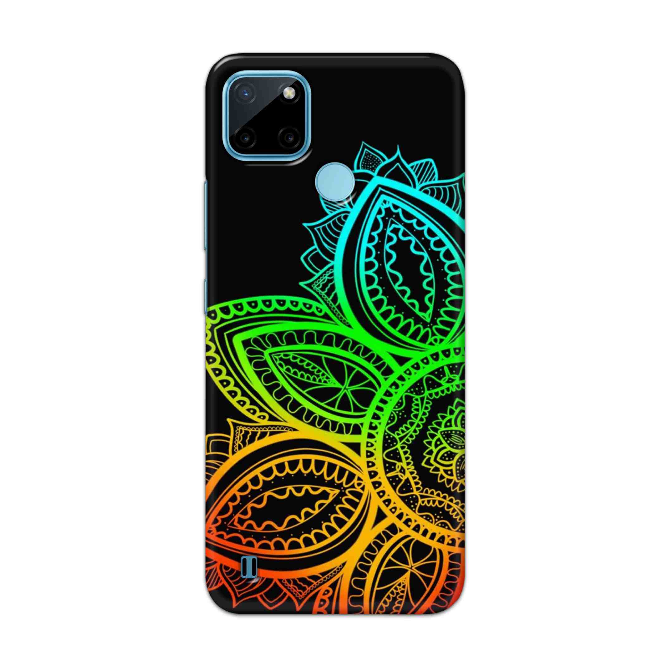 Buy Neon Mandala Hard Back Mobile Phone Case Cover For Realme C21Y Online